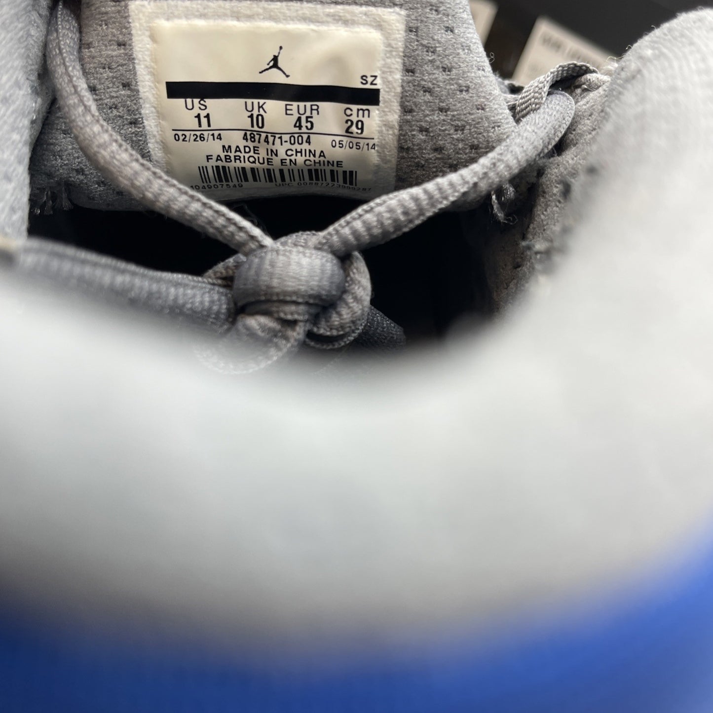 Size 11 - Air Jordan 14 Retro Wolf Grey (487471-004)