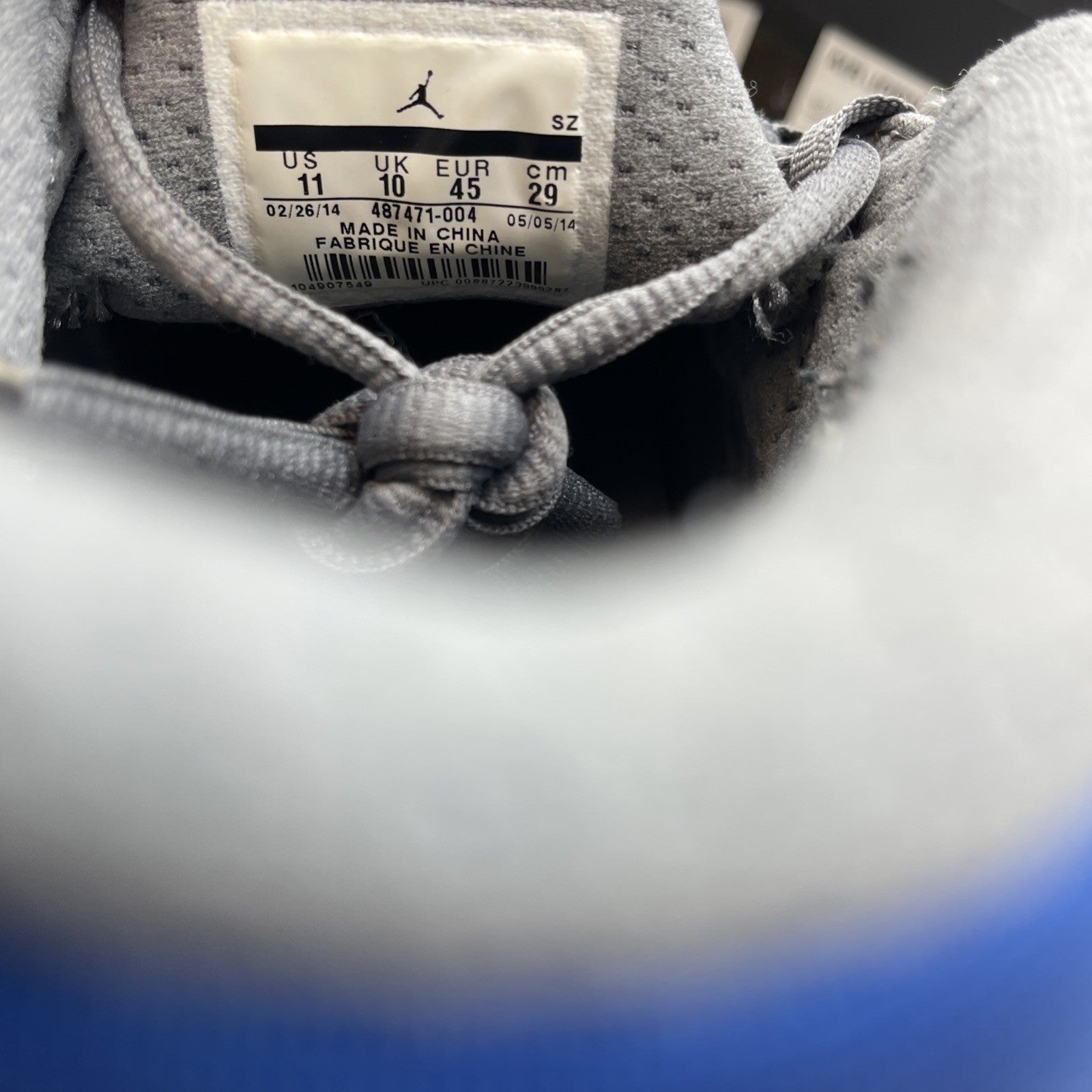 Size 11 - Air Jordan 14 Retro Wolf Grey (487471-004)