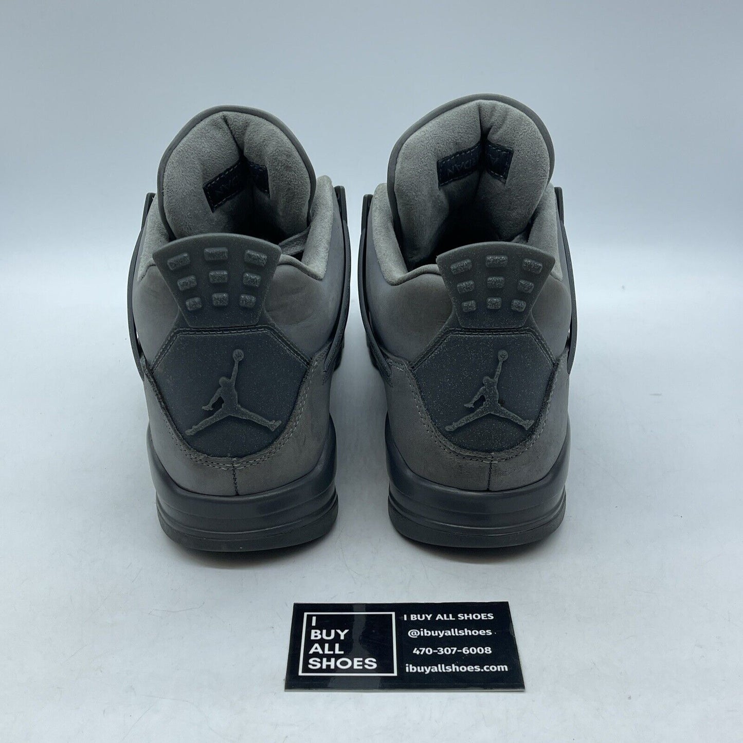 Size 9 - Air Jordan 4 Retro 2024 Paris Olympics Wet Cement Suede (FQ7928-001)