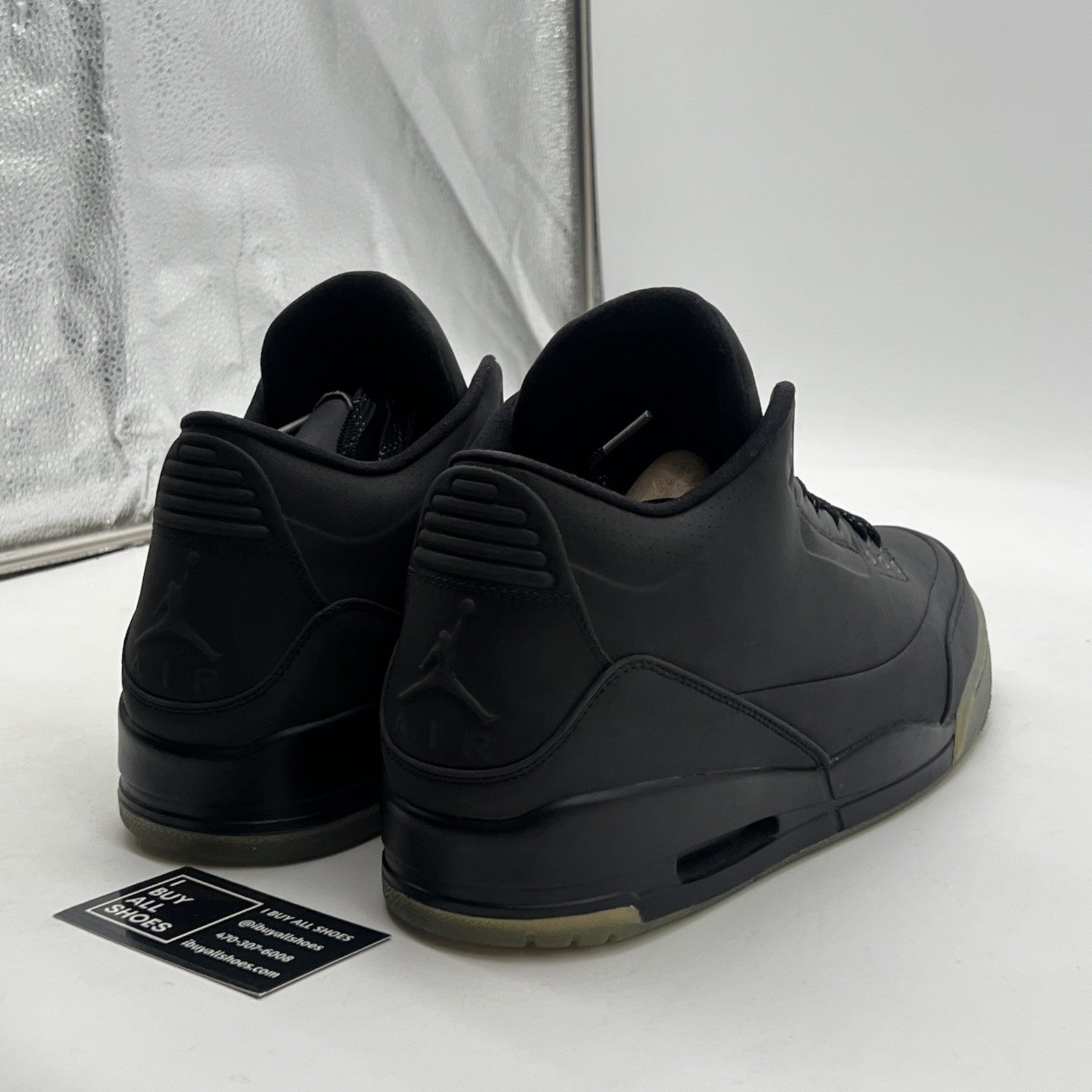 Size 13 - Air Jordan 3 5Lab3 Reflective Black (631603-010)