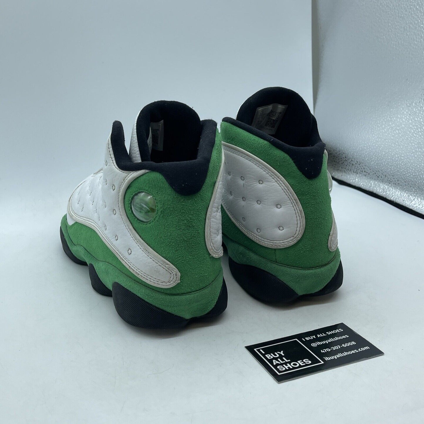 Size 9.5 - Jordan 13 Retro Lucky Green 2020 Suede Leather - (DB6537-113)