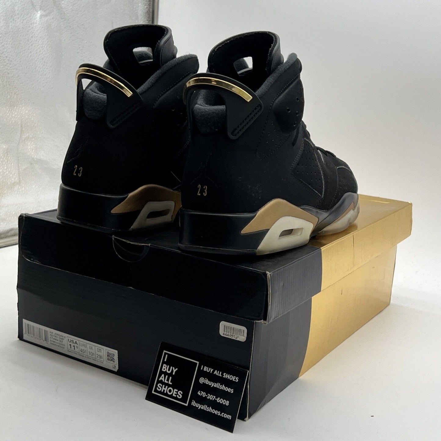 Size 11.5 - Air Jordan 6 Retro Defining Moments 2020 (CT4954-007)
