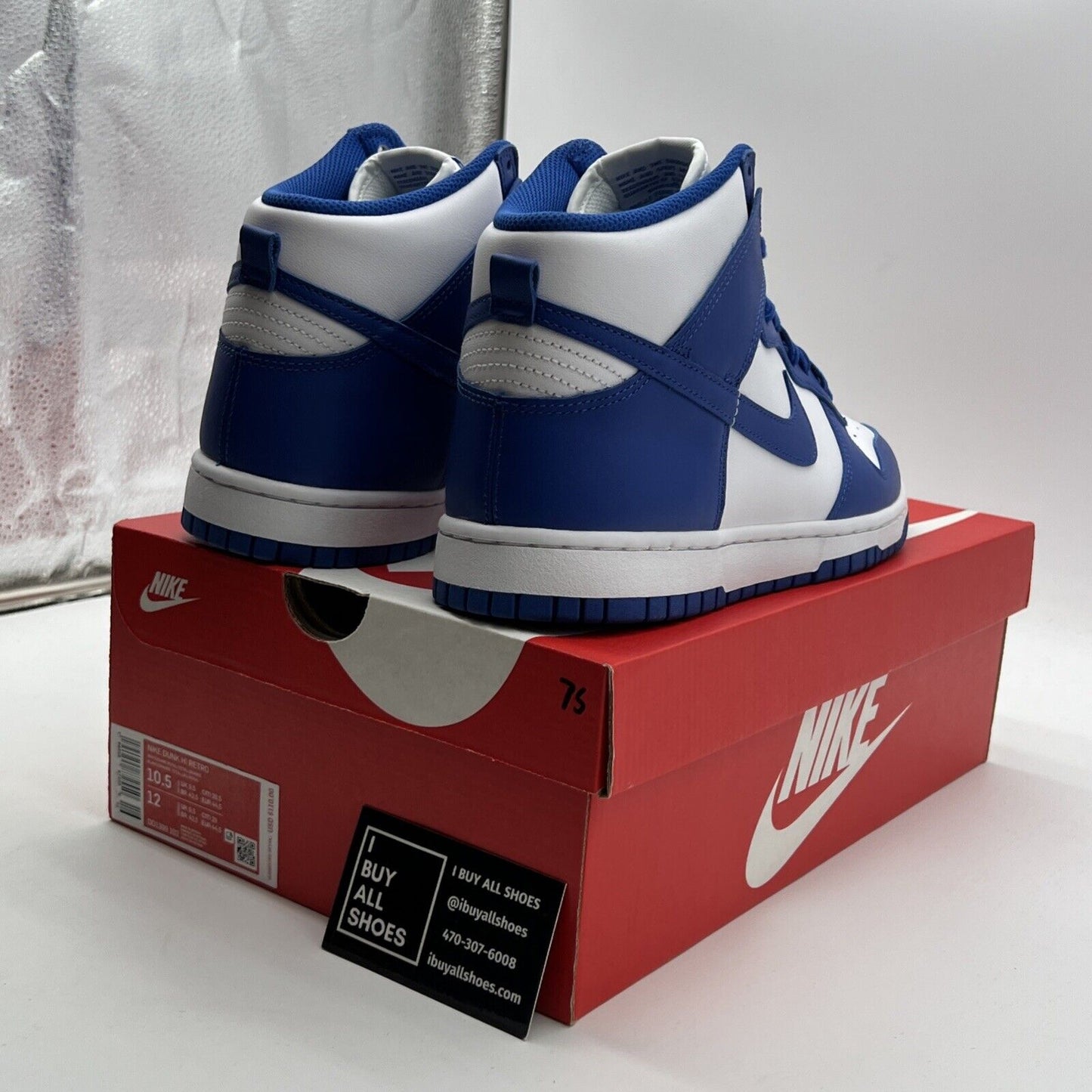 Size 10.5 - Nike Dunk 2021 High Kentucky (DD1399-102)