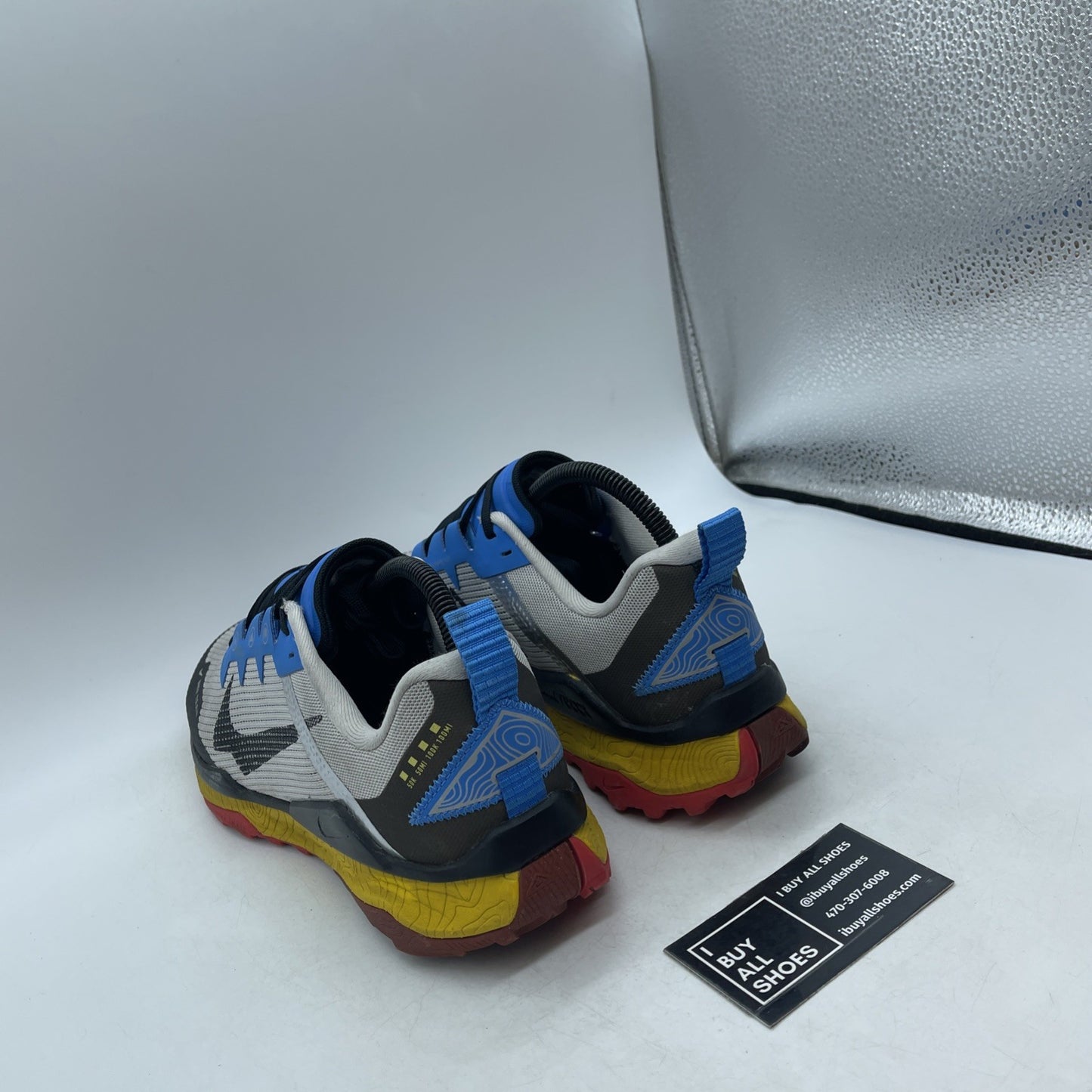 Size 9.5 - Nike Wildhorse 8 Iron Ore Vivid Sulfur (DR2686-003)