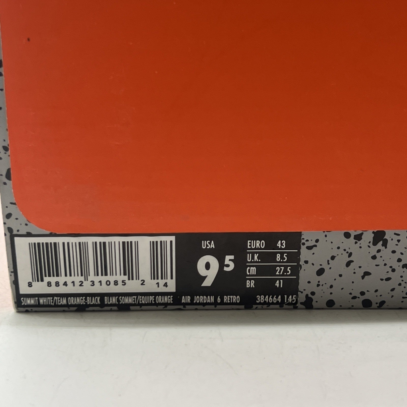 Size 9.5 - Air Jordan 6 Retro Gatorade (384664-145)