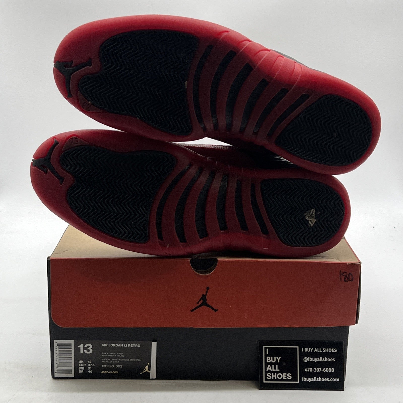Size 13 - Air Jordan 12 Retro Mid Flu Game (130690-002)
