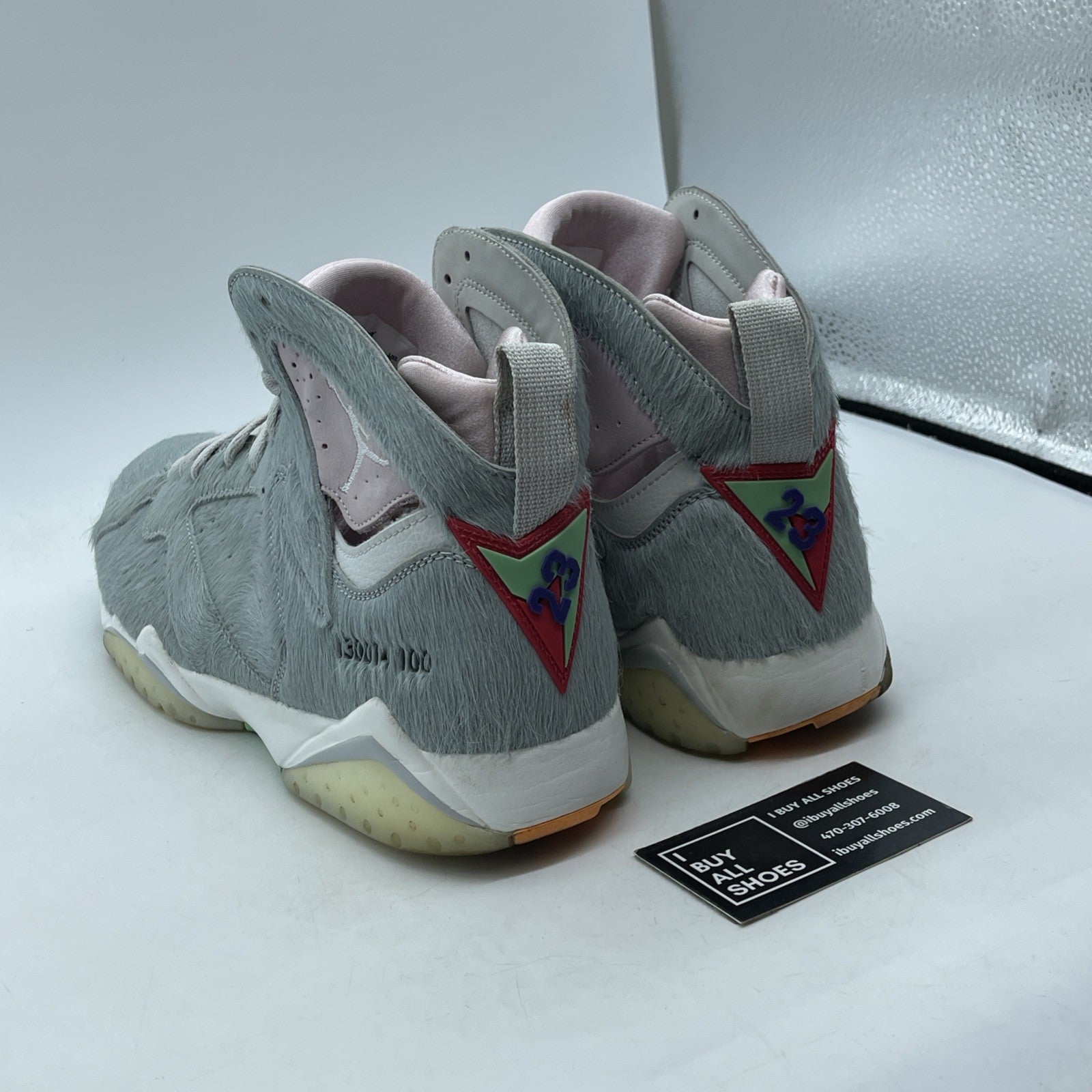 Size 12 - Air Jordan 7 Retro SE Hare 2.0 Grey Pink Red Suede (CT8528-002)