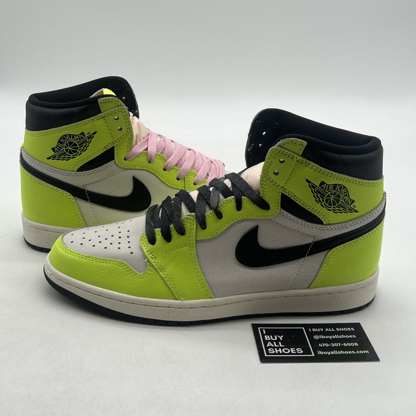 Size 9- Air Jordan 1 Retro High OG Visionaire (555088-702)