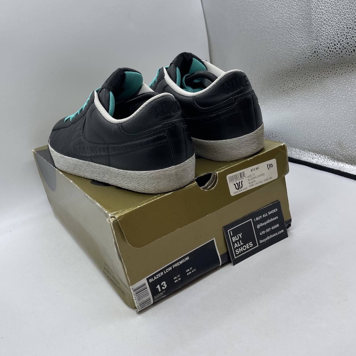 Size 13 - Nike Blazer Premium Low Tiffany (317070-001)