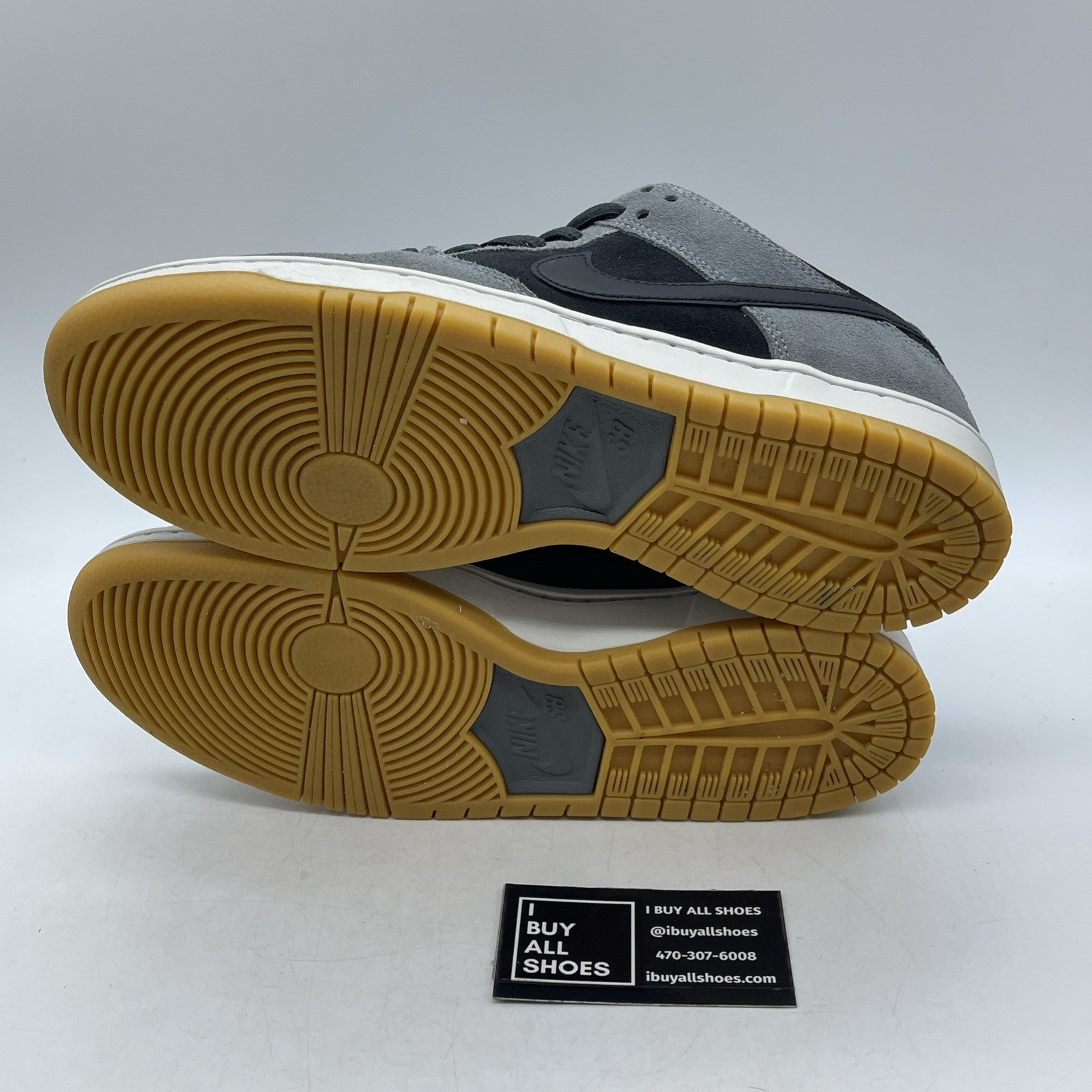 Size 9 - Nike Dunk SB Low Dark Smoke Grey (HF3063-001)