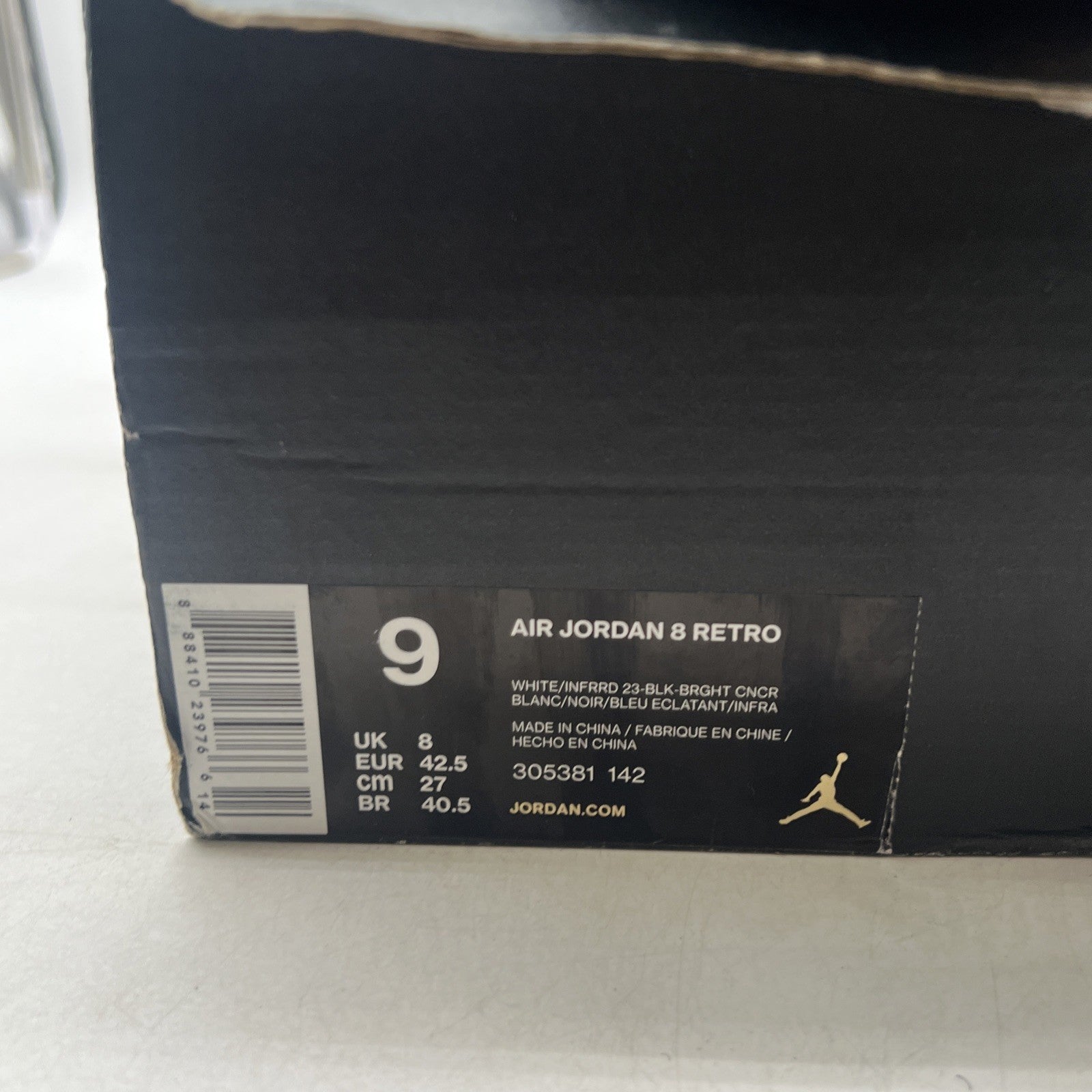 Size 9 - Air Jordan 8 Three-Peat (305381-142)