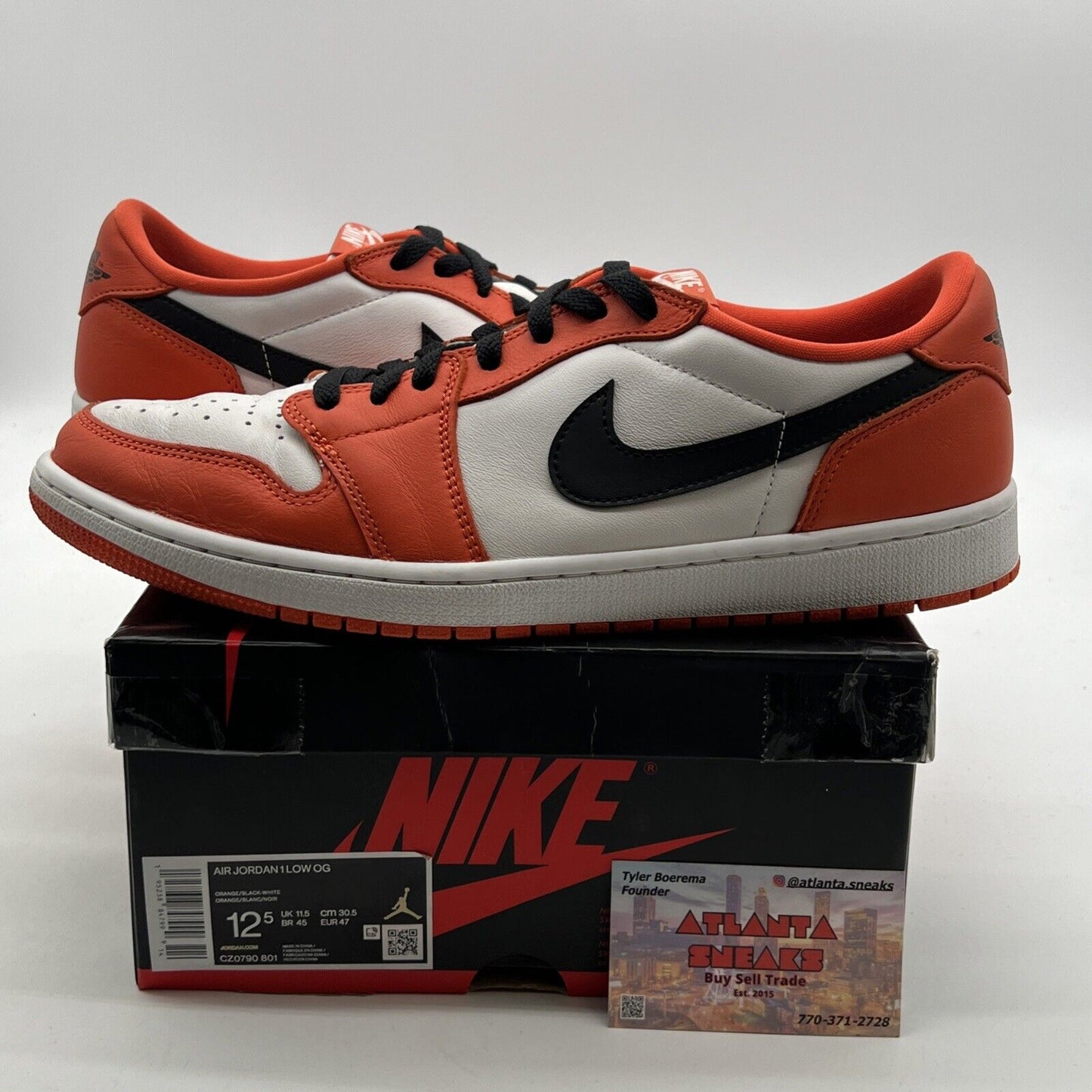 Size 12.5 - Air Jordan 1 Low OG Shattered Backboard Starfish (CZ0790-801)