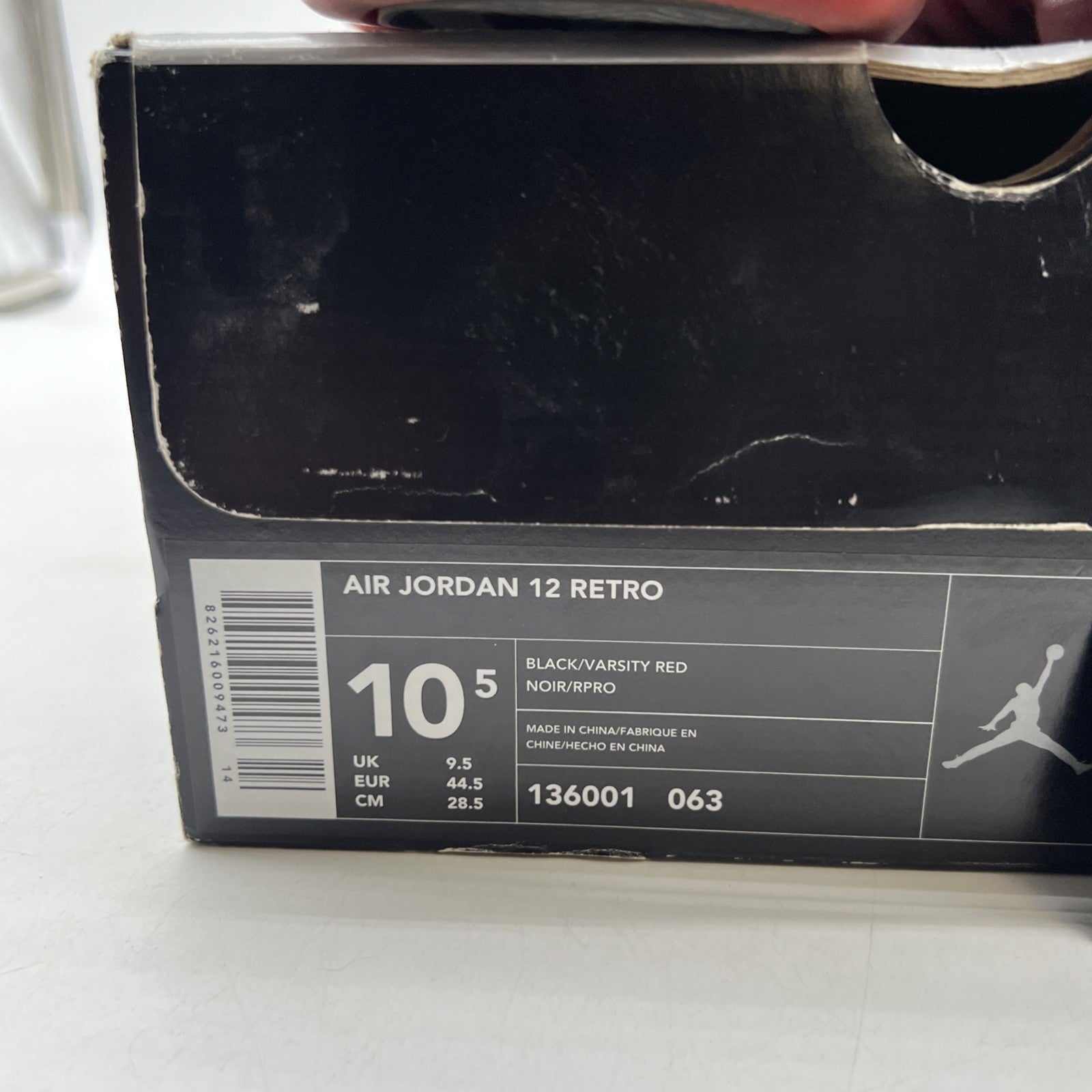 Size 10.5 - Air Jordan 12 Retro 2003 Flu Game (136001-063)