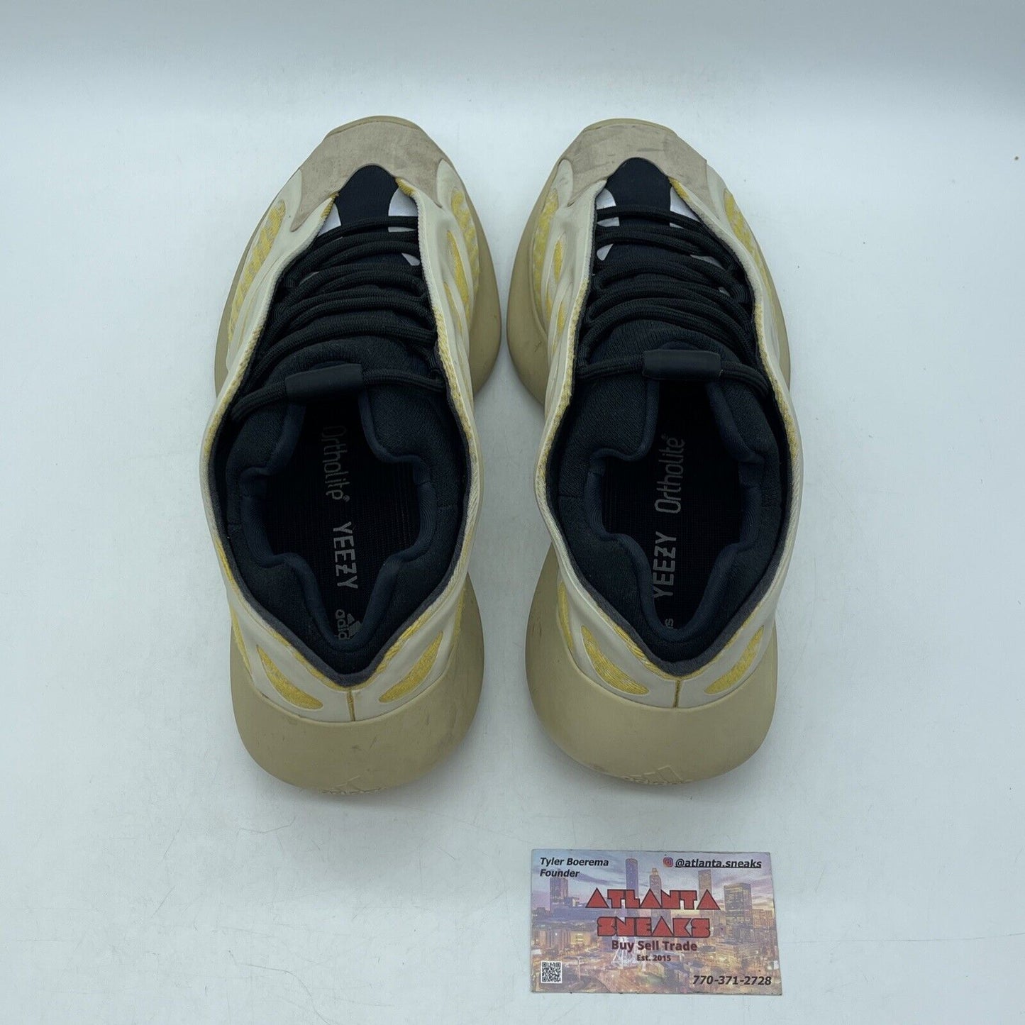 Size 10.5 - adidas Yeezy 700 V3 Safflower Black Yellow Tan (G54853)