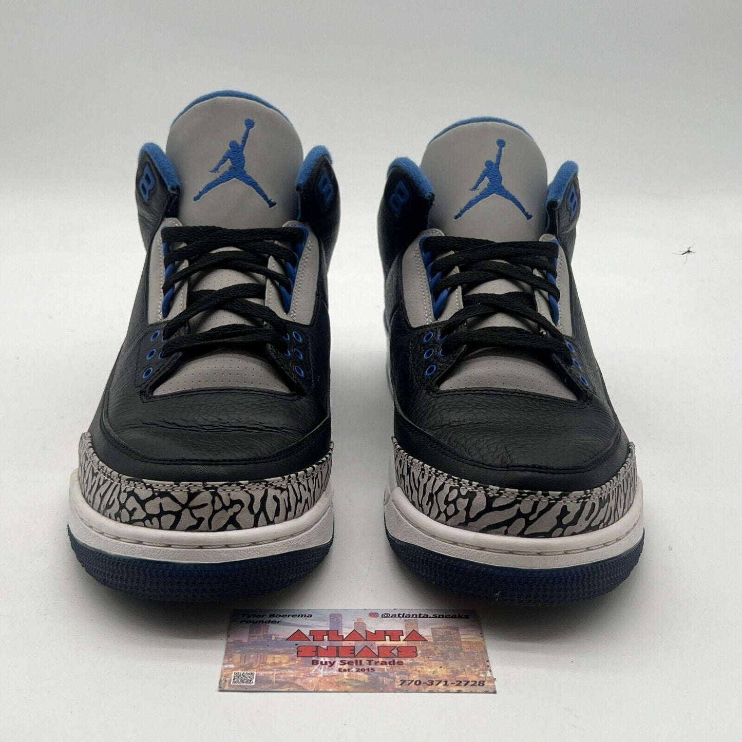 Size 11 - Air Jordan 3 Retro Sport Blue (136064-007)