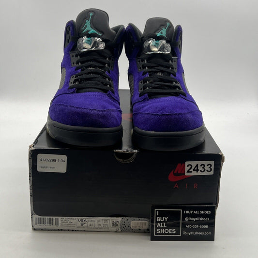 Size 9.5 - Air Jordan 5 Retro Alternate Grape 2020 (136027-500)