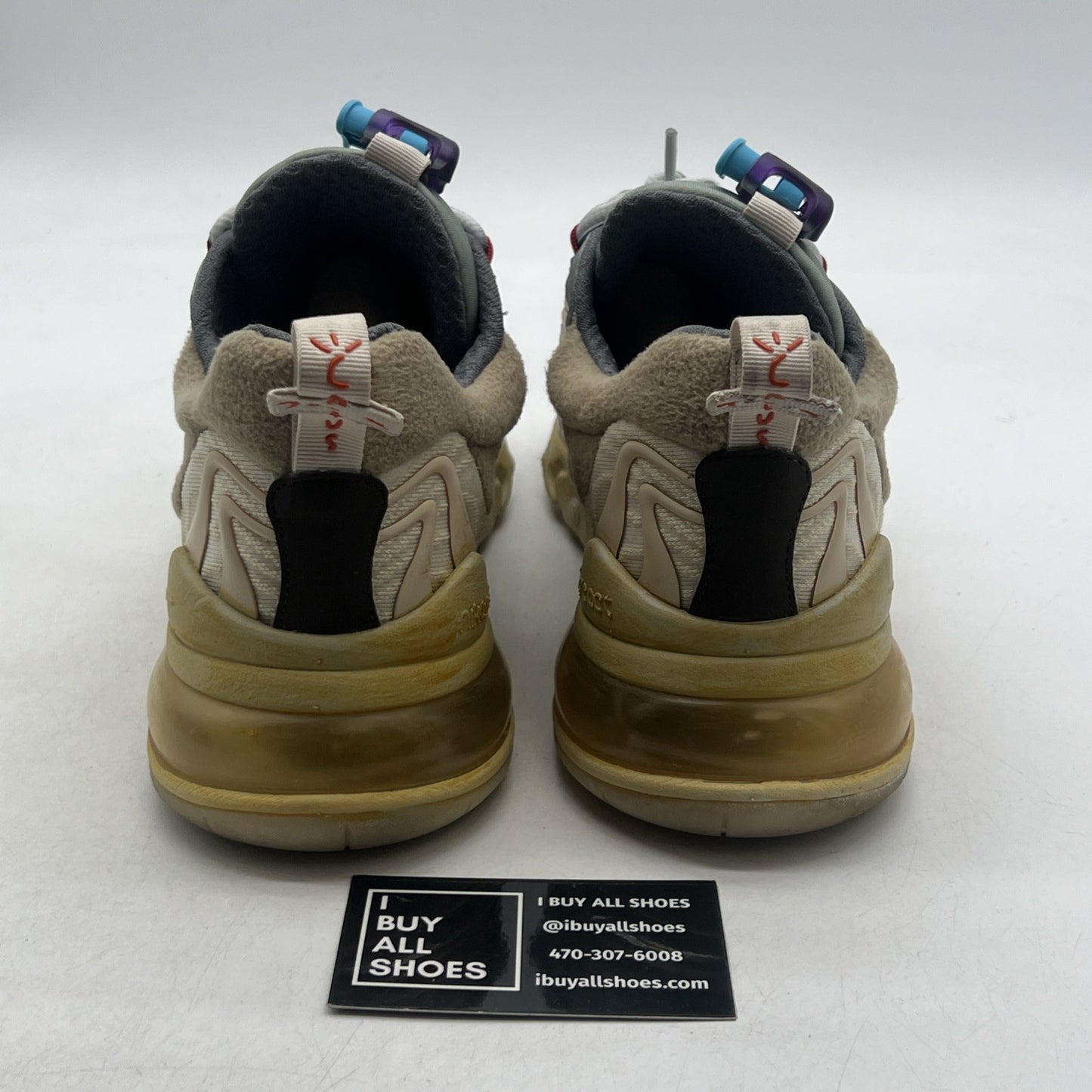 Size 9.5 - Travis Scott x Nike Air Max 270 React ENG Cactus Trails (CT2864-200)