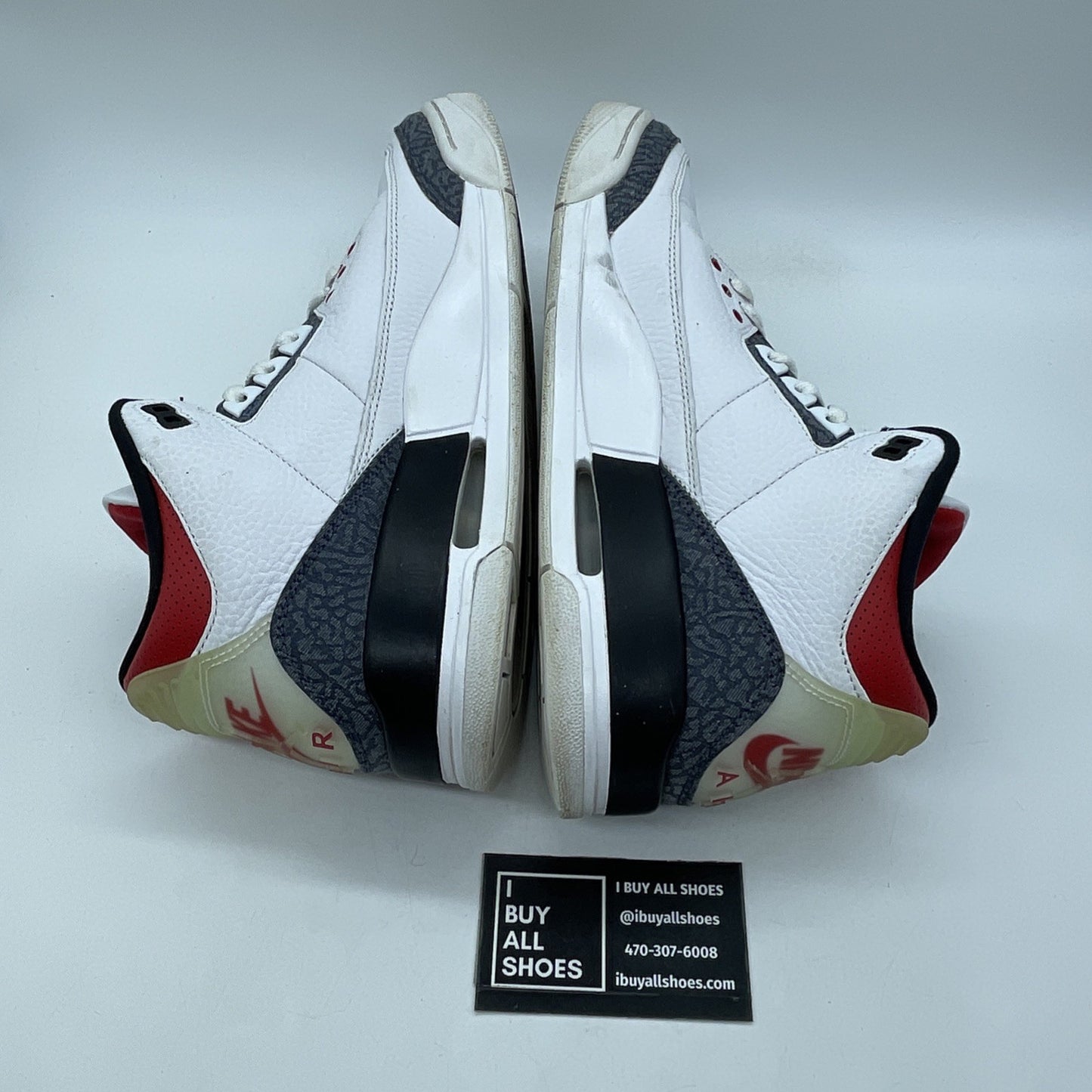 Size 9.5 - Air Jordan 3 Retro Denim SE Fire Red 2020 (CZ6431-100)