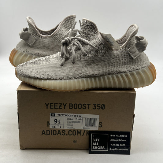 Size 9.5 - adidas Yeezy Boost 350 V2 Low Sesame (F99710)
