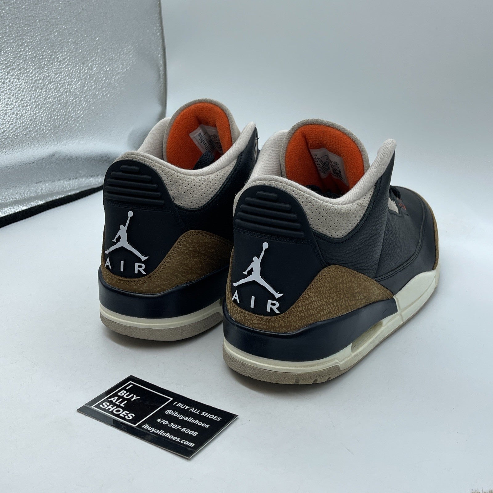 Size 12 - Jordan 3 Retro Mid Desert Elephant Black Brown Suede (CT8532-008)