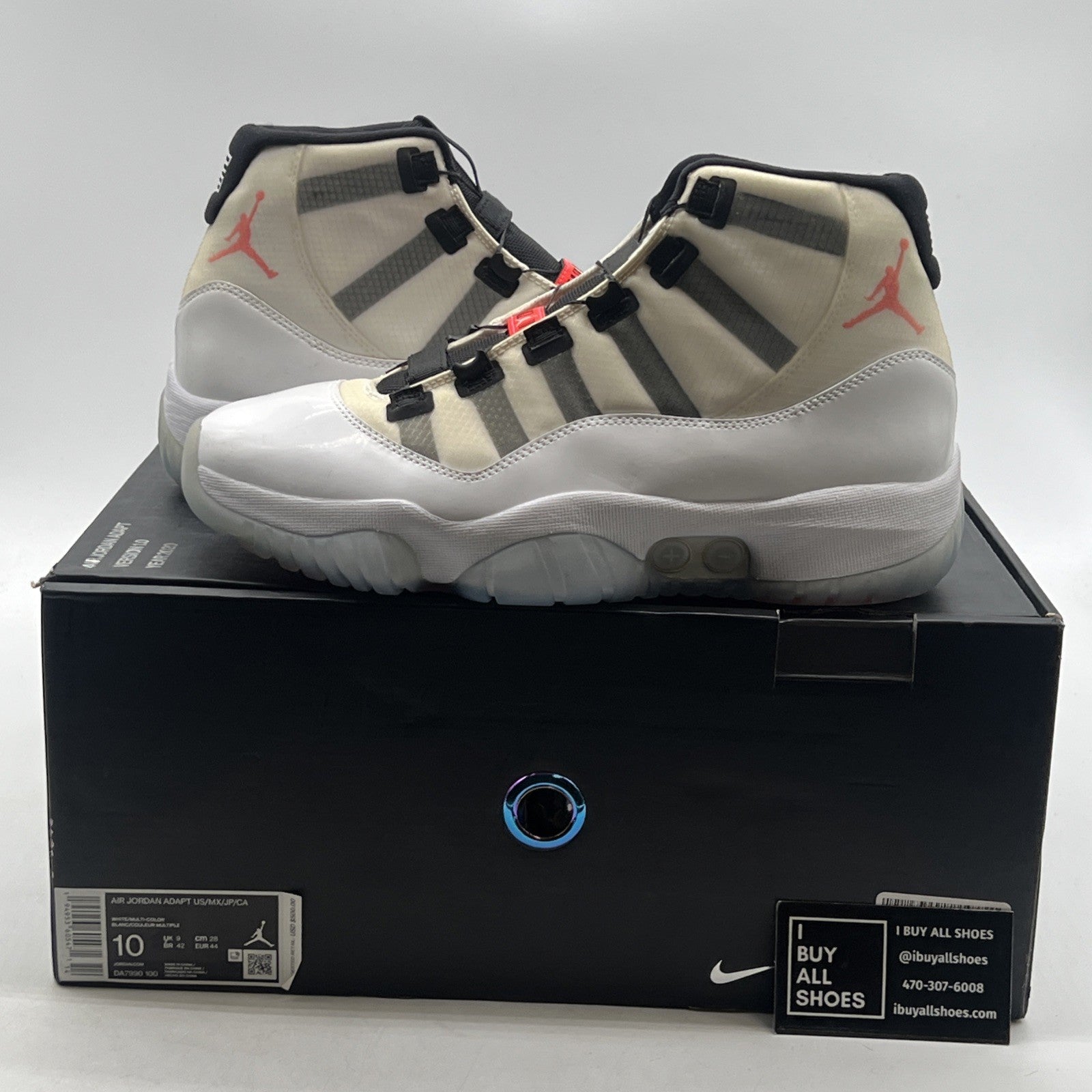 Size 10 - Air Jordan 11 Adapt White (DA7990-100)