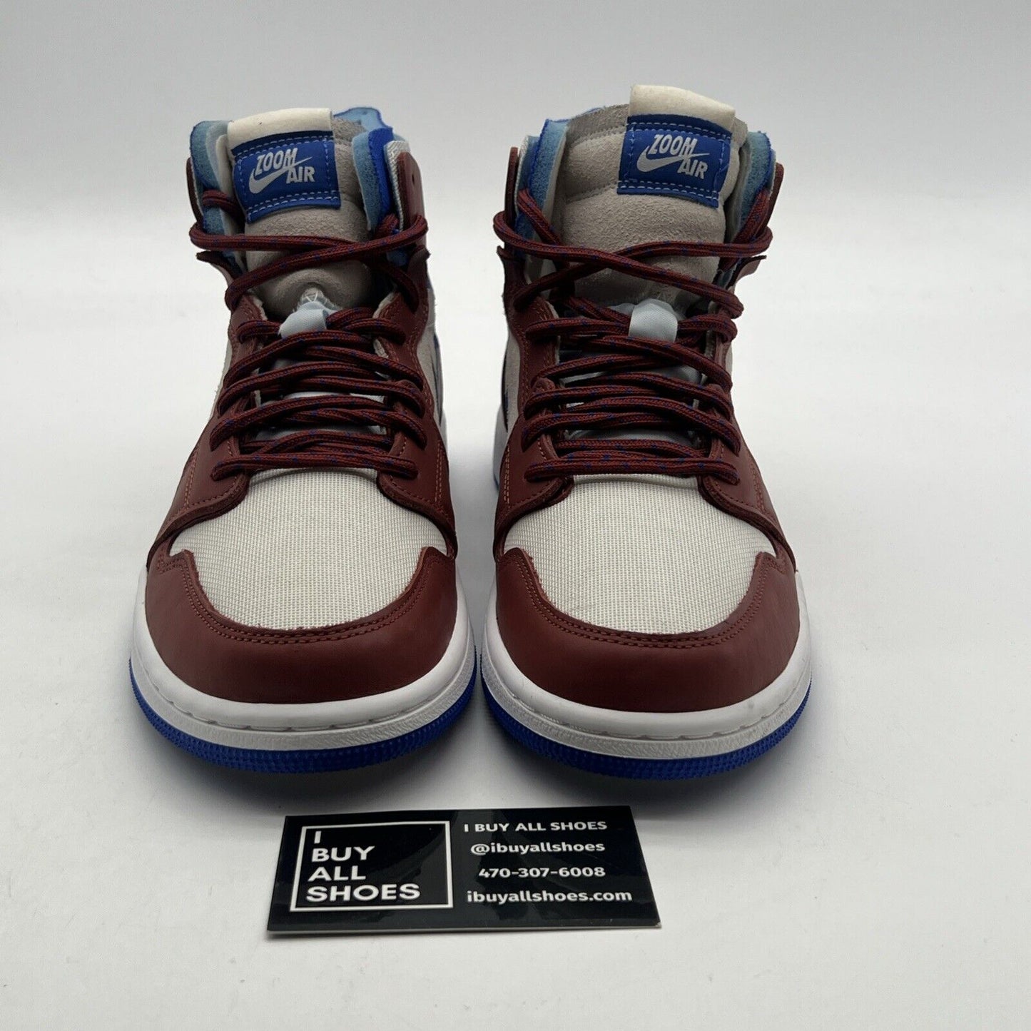 Size 9 - Air Jordan 1 Zoom Comfort Redstone W (CT0979-104)