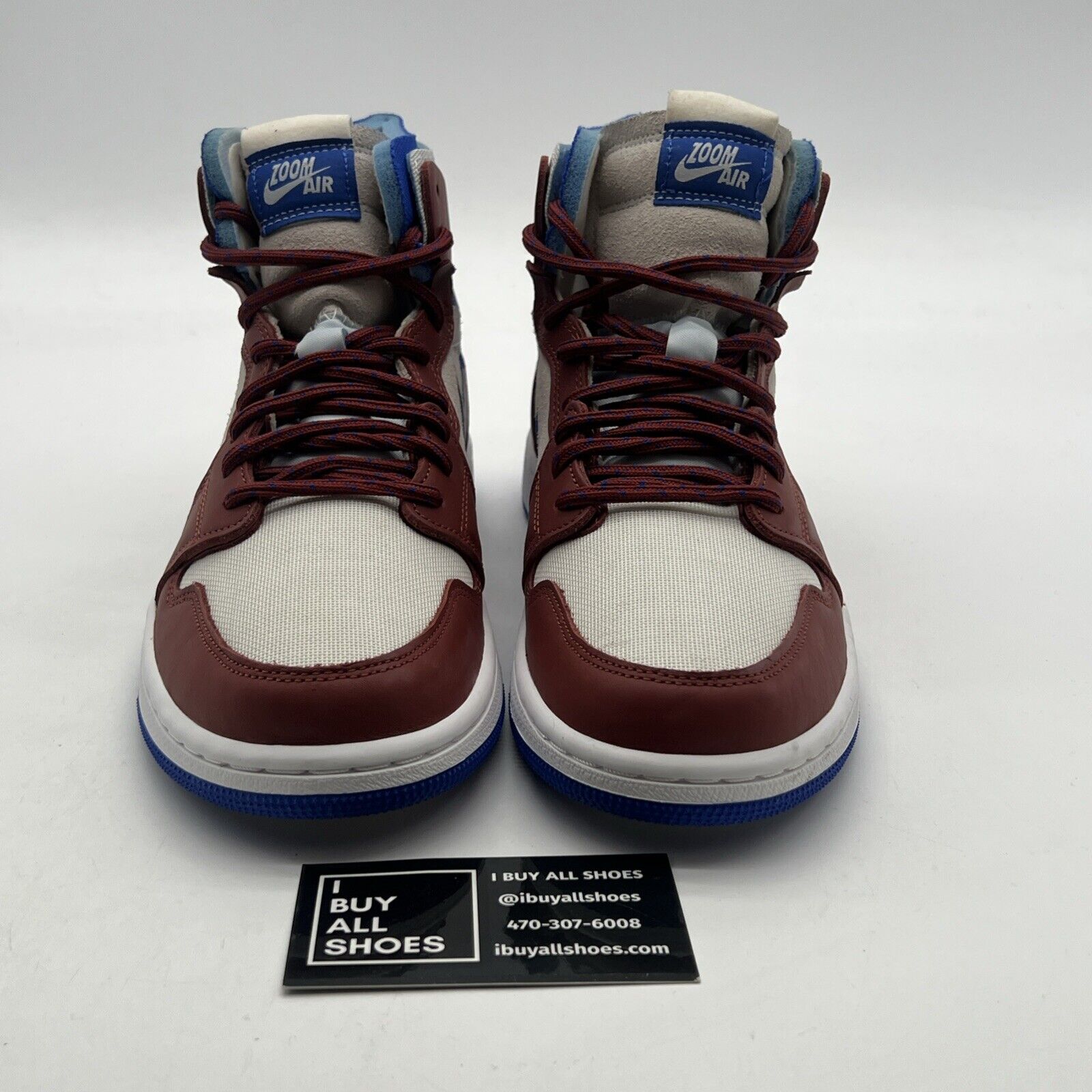 Size 9 - Air Jordan 1 Zoom Comfort Redstone W (CT0979-104)