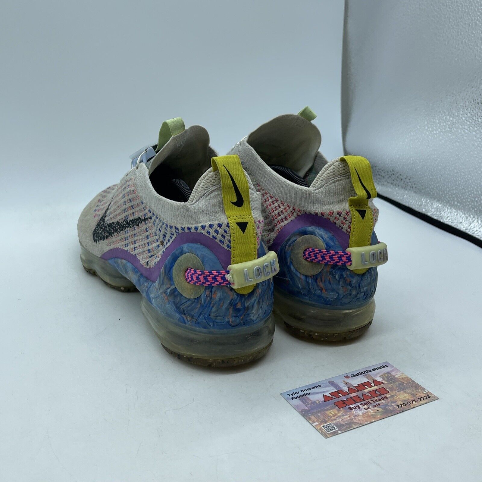 Size 12 - Nike Air VaporMax 2020 Flyknit Multi-Color Suede Leather (CJ6740-001)