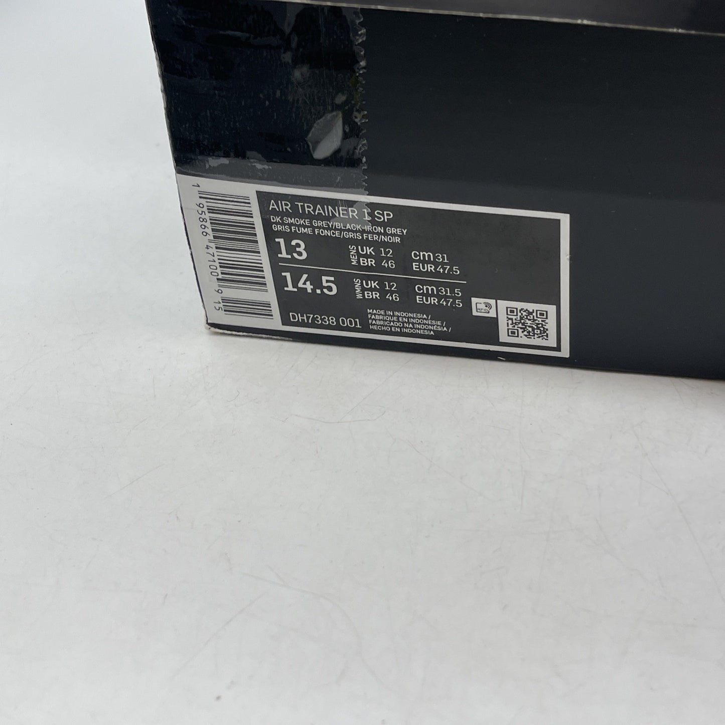 Size 13 - Nike Air Trainer 1 Utility Dark Smoke Grey (DH7338-001)