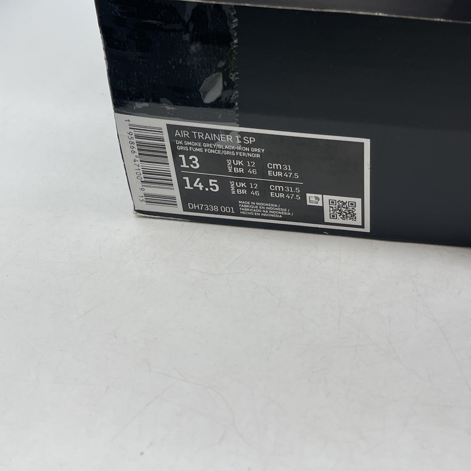 Size 13 - Nike Air Trainer 1 Utility Dark Smoke Grey (DH7338-001)