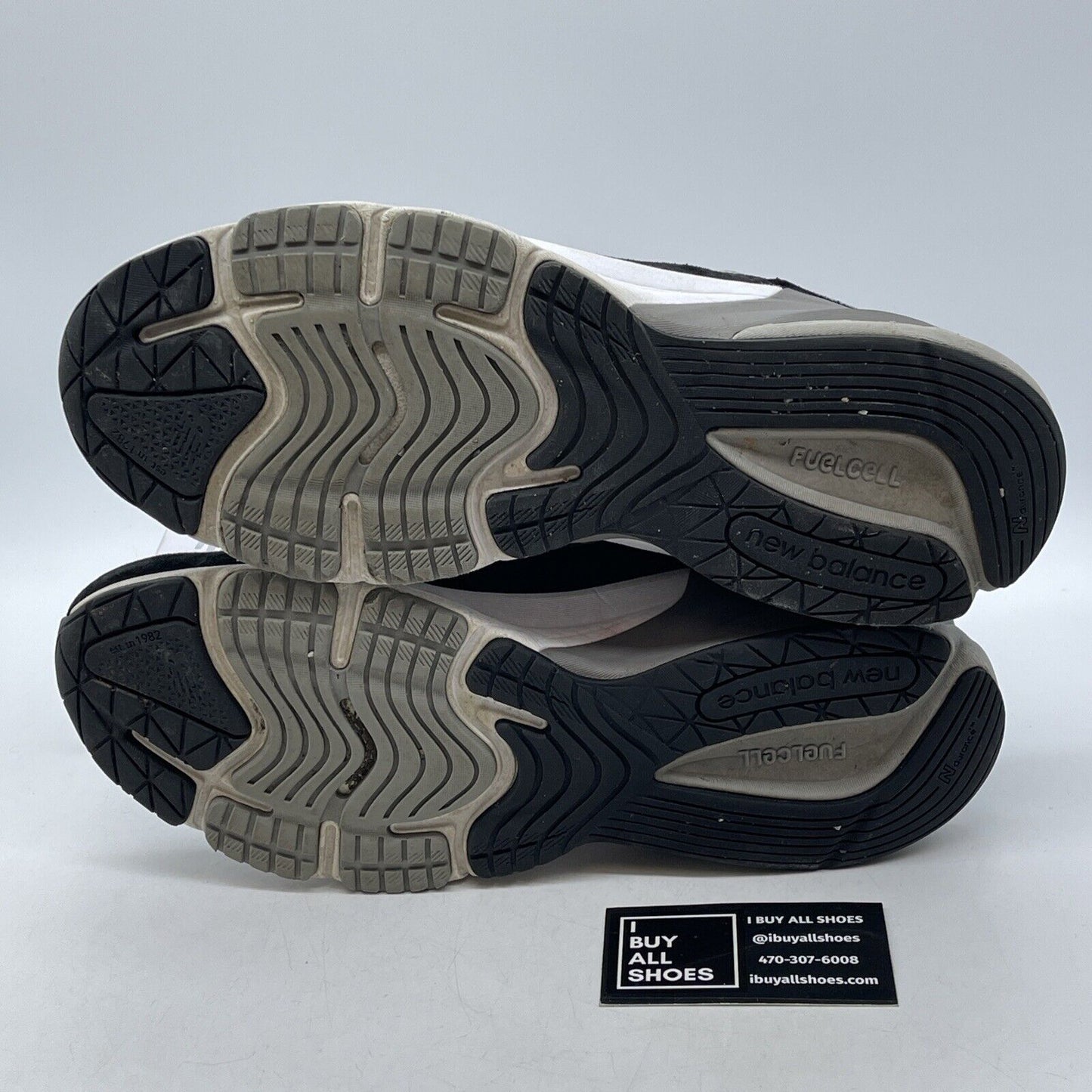 Size 10 - New Balance 990v6 Made in USA Black Silver Suede Leather (M990BK6)