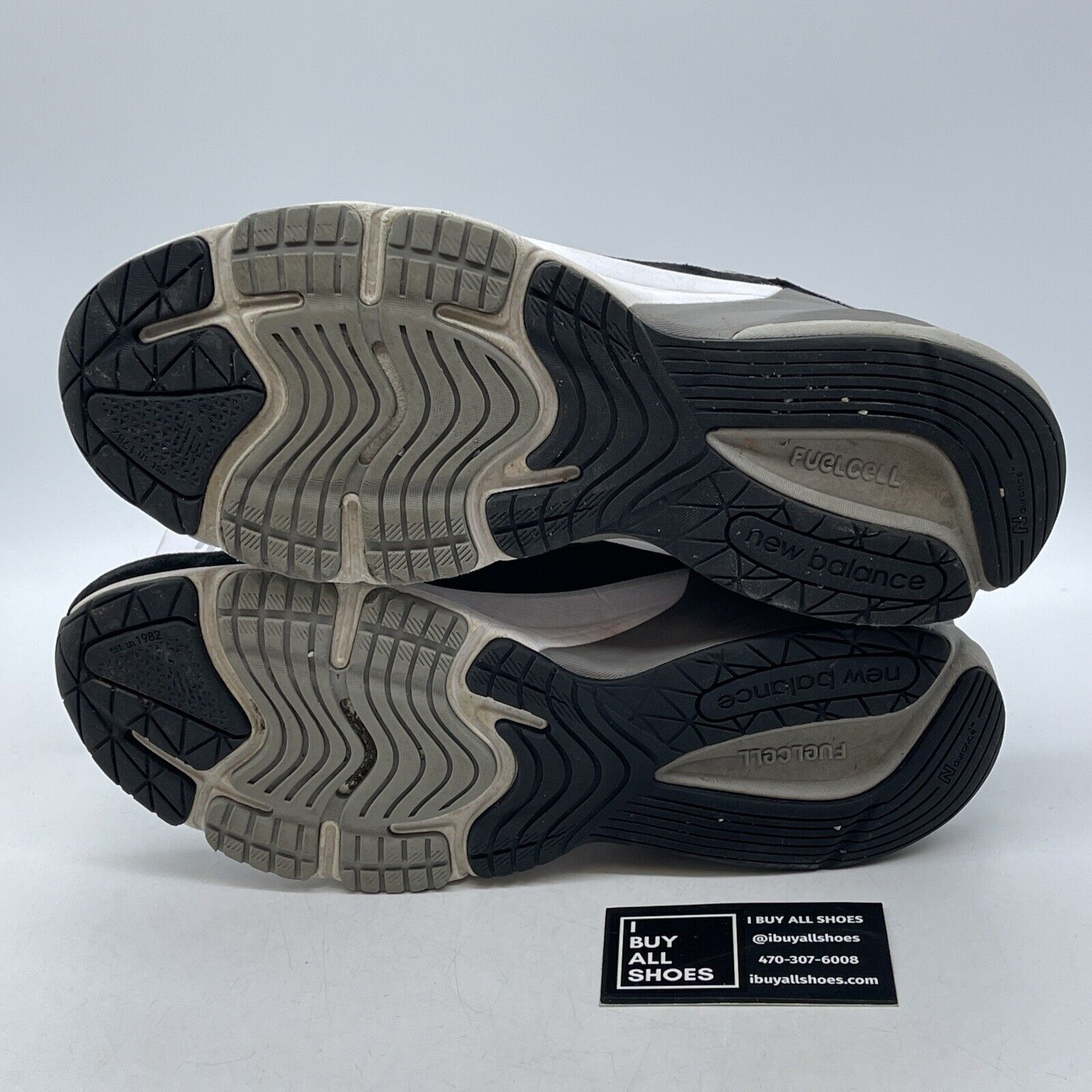 Size 10 - New Balance 990v6 Made in USA Black Silver Suede Leather (M990BK6)