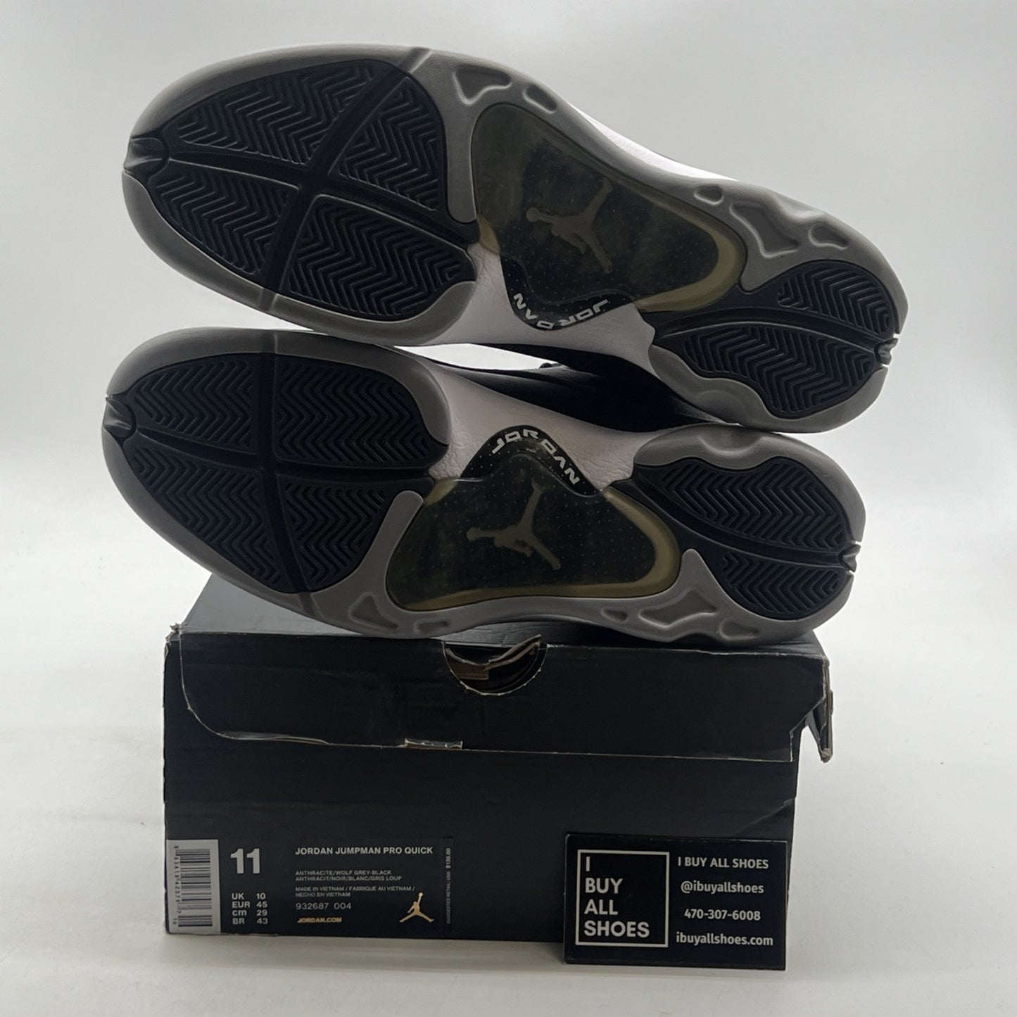 Size 11 - Jordan Jumpman Pro Quick Anthracite (932687-004)