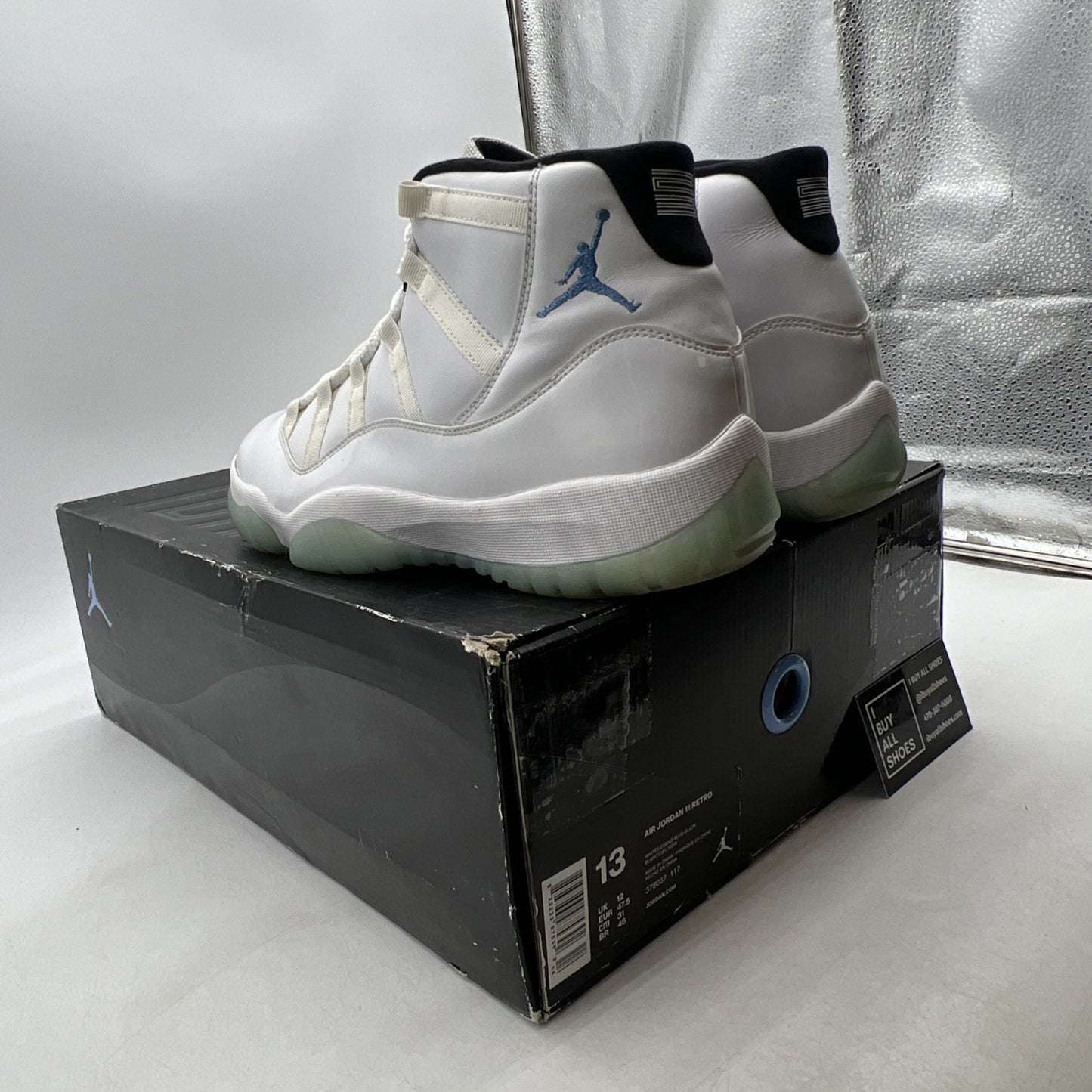 Size 13 - Air Jordan 11 Retro High Legend Blue (378037-117)
