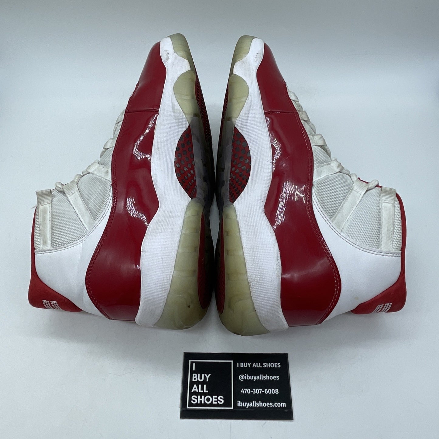 Size 10.5 - Jordan 11 Retro High Cherry White Leather (CT8012-116)