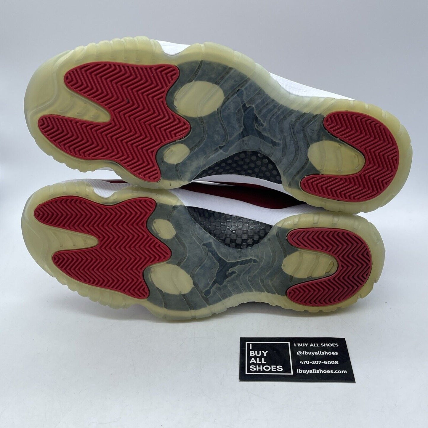 Size 12 - Jordan 11 Retro High Win Like '96 Red White Suede Leather (378037–623)
