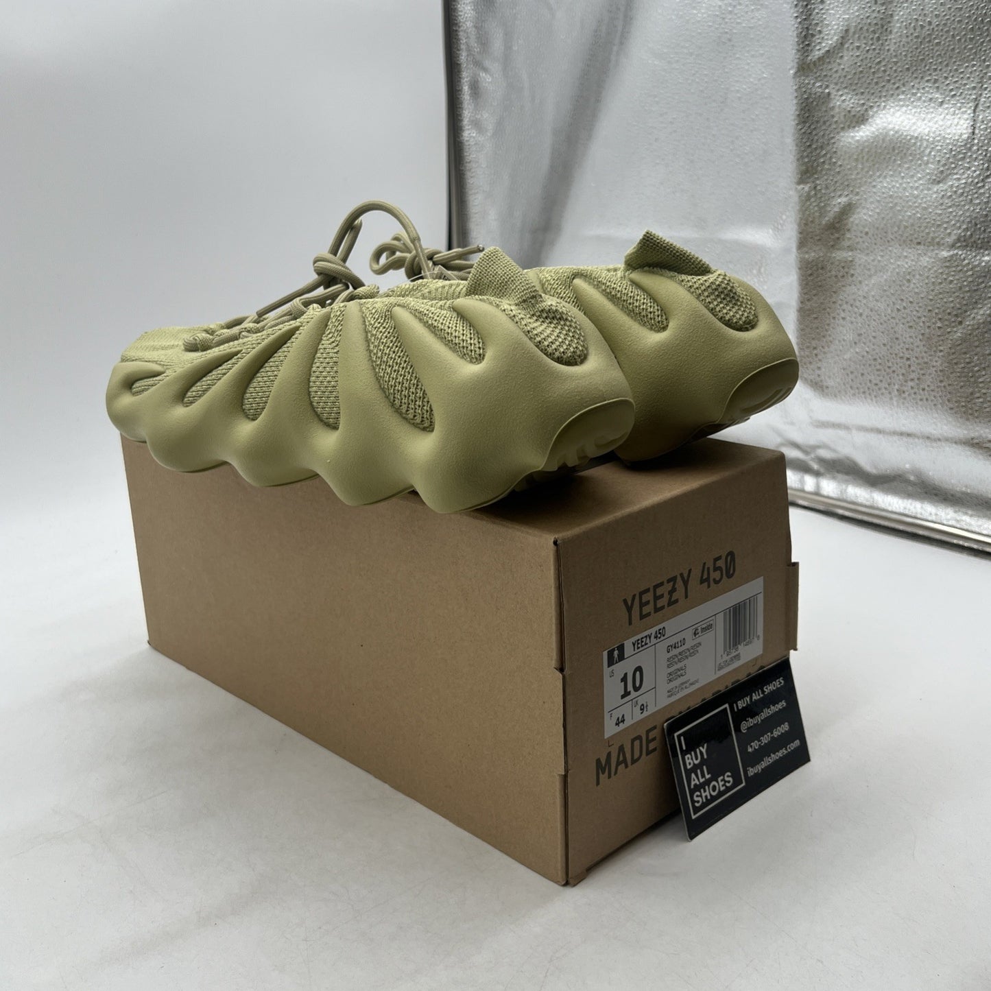 Size 10 - adidas Yeezy 450 Resin (GY4110)