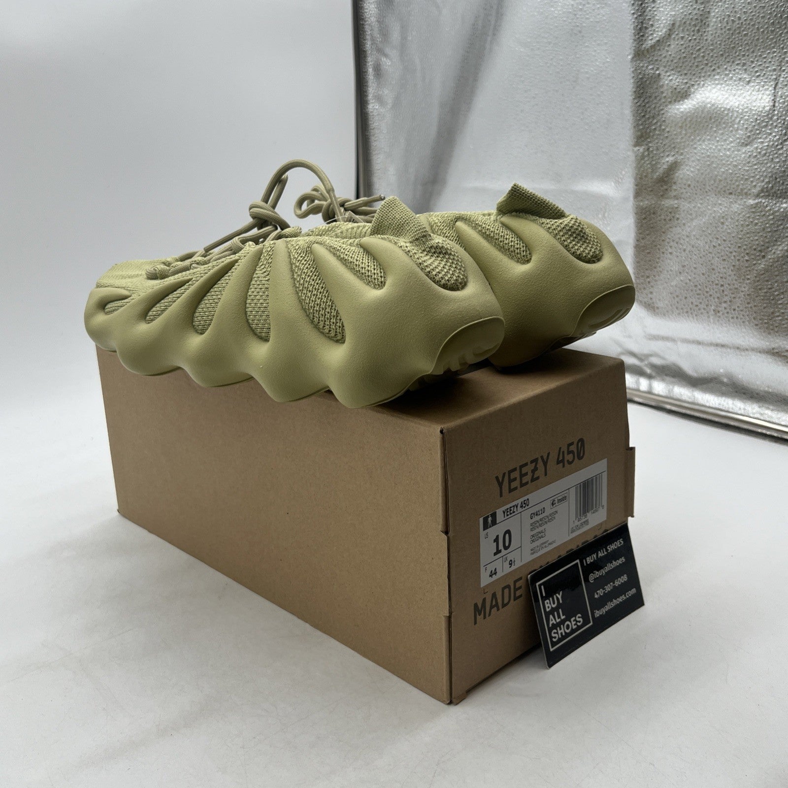 Size 10 - adidas Yeezy 450 Resin (GY4110)