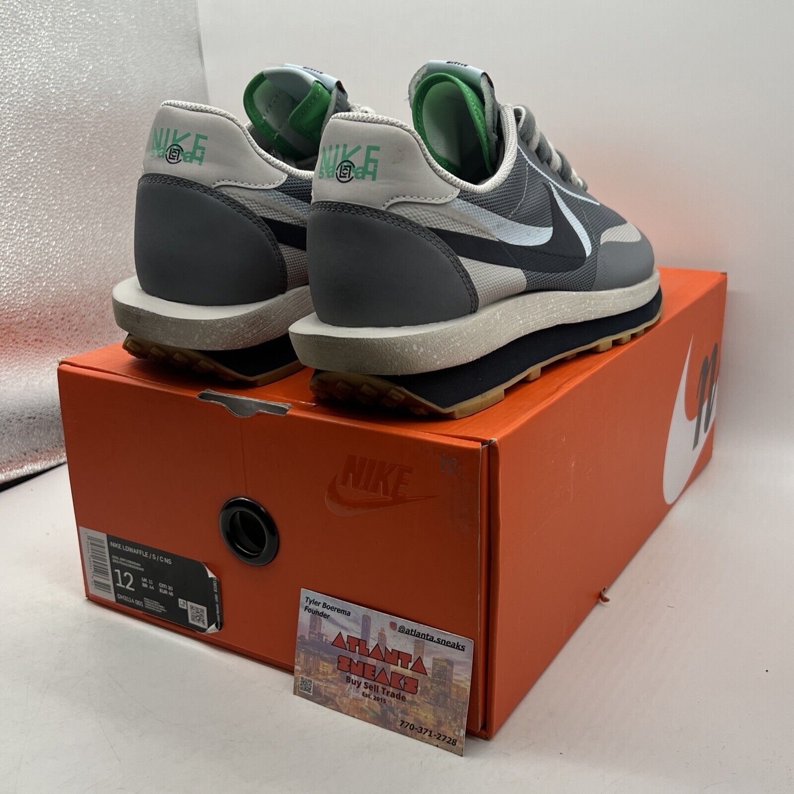Size 12 - Nike sacai x Clot x LDWaffle Kiss Of Death 2 (DH3114-001)