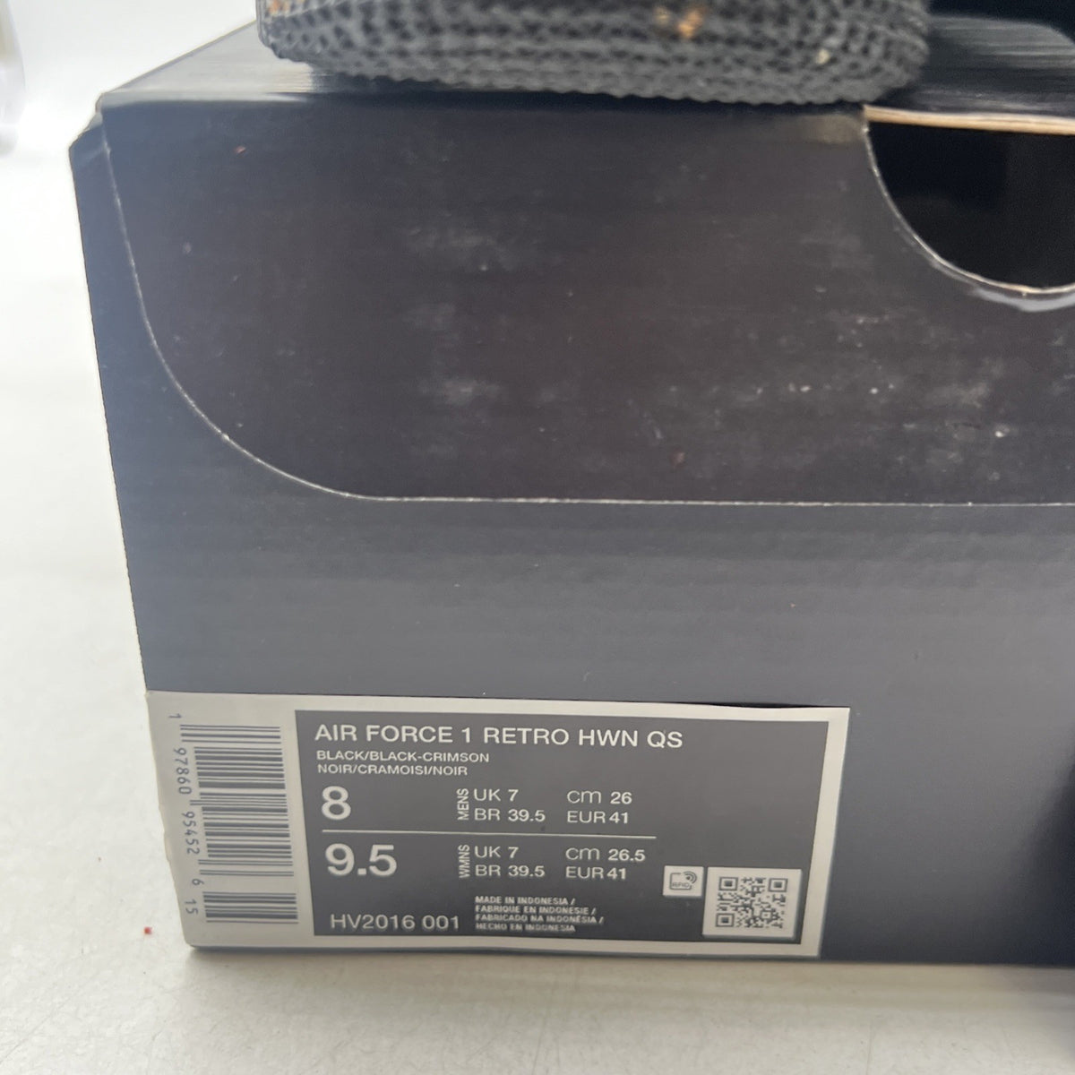 Size 8 - Nike Air Force 1 Low Halloween Skull (HV2016-001)