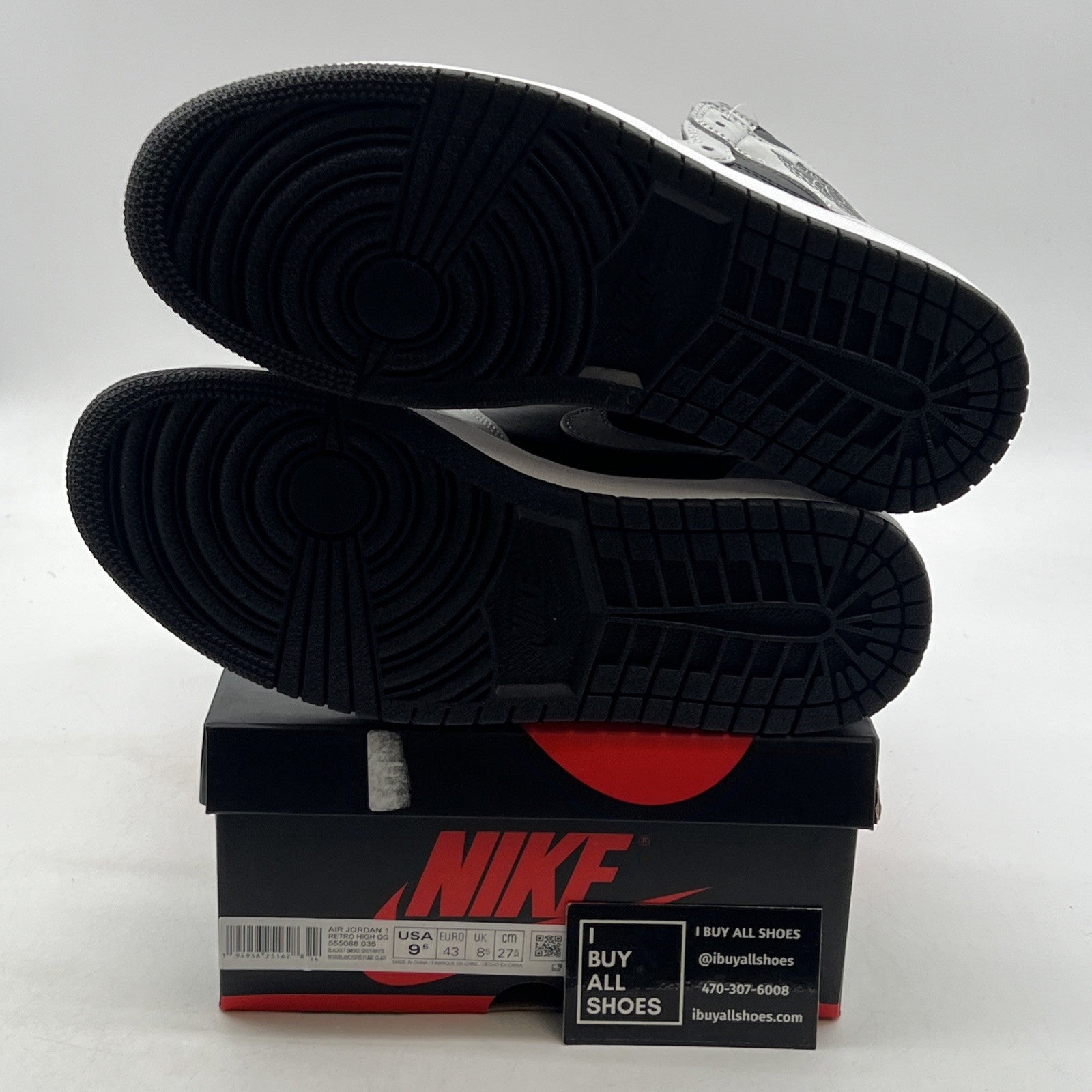 Size 9.5 - Air Jordan 1 Retro OG High Shadow 2.0 (555088-035)