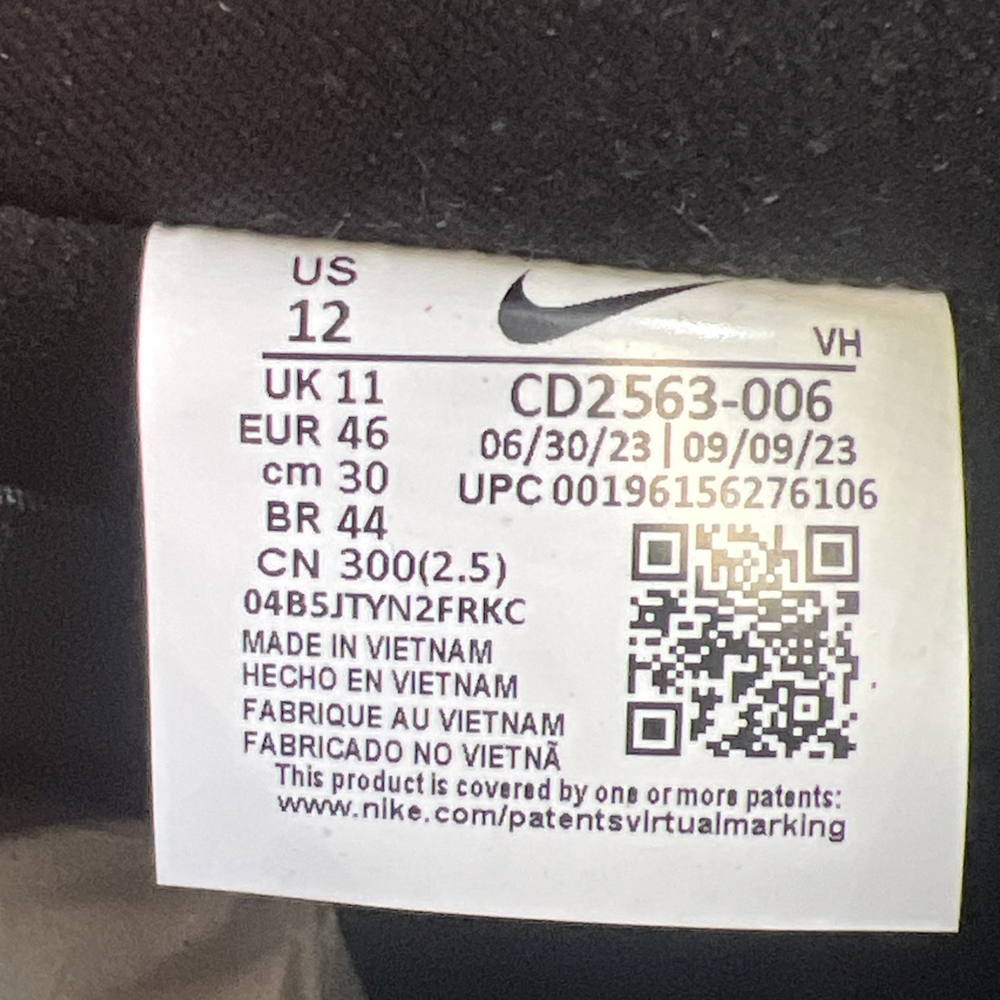Size 12 - Nike Dunk Low SB Black Gum (CD2563-006)