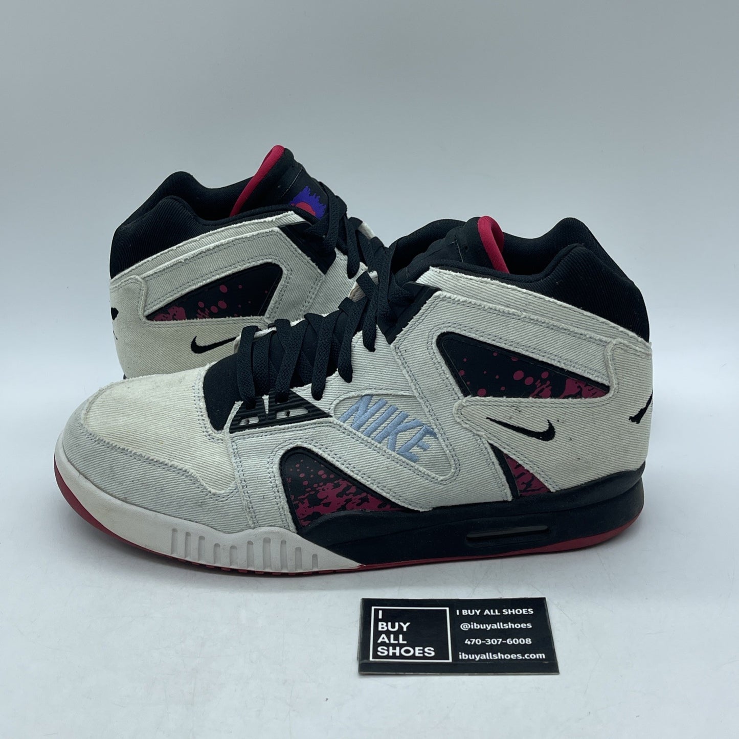 Size 13 - Nike Air Tech Challenge Hybrid Washed Denim (653874-400)
