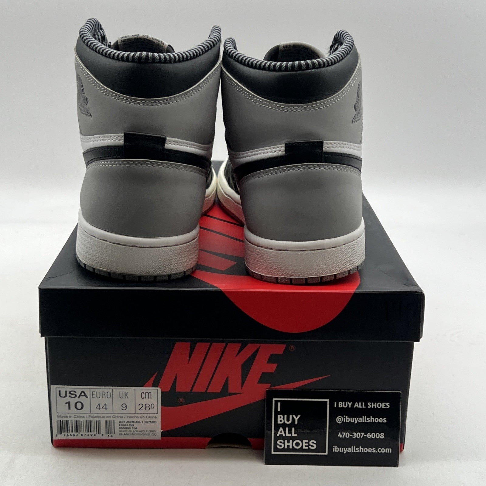 Size 10 - Air Jordan 1 Retro OG High Barons (555088-104)