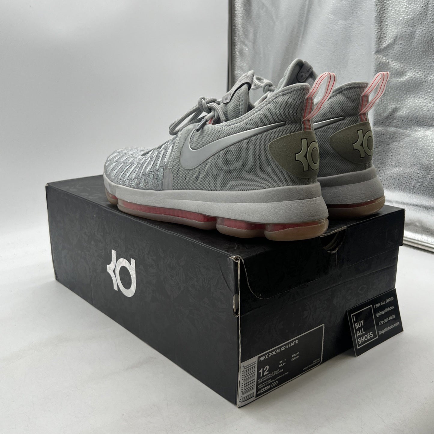 Size 12 - Nike KD 9 Pre-Heat - (843396-090)