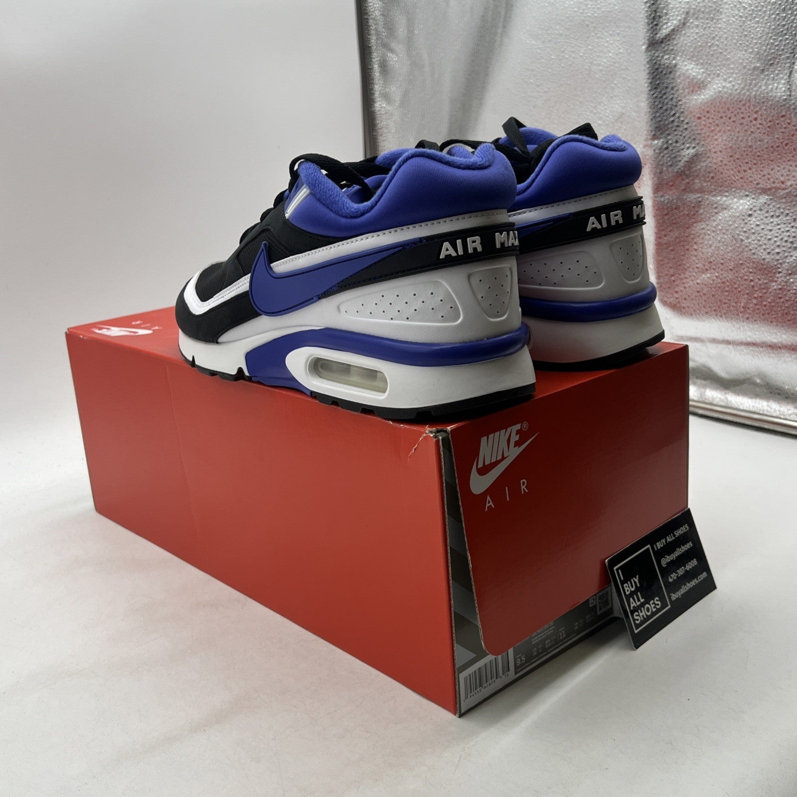 Size 9.5 - Nike Air Max BW 2021 Persian Violet (DJ6124-001)
