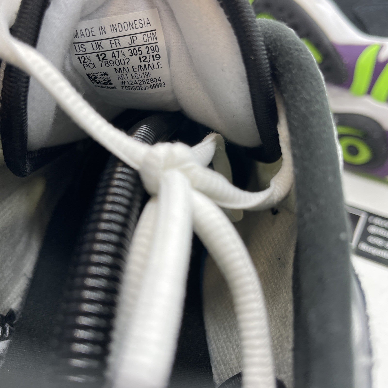 Size 12.5 - Adidas EQT Solution Glory Purple (EG5196)