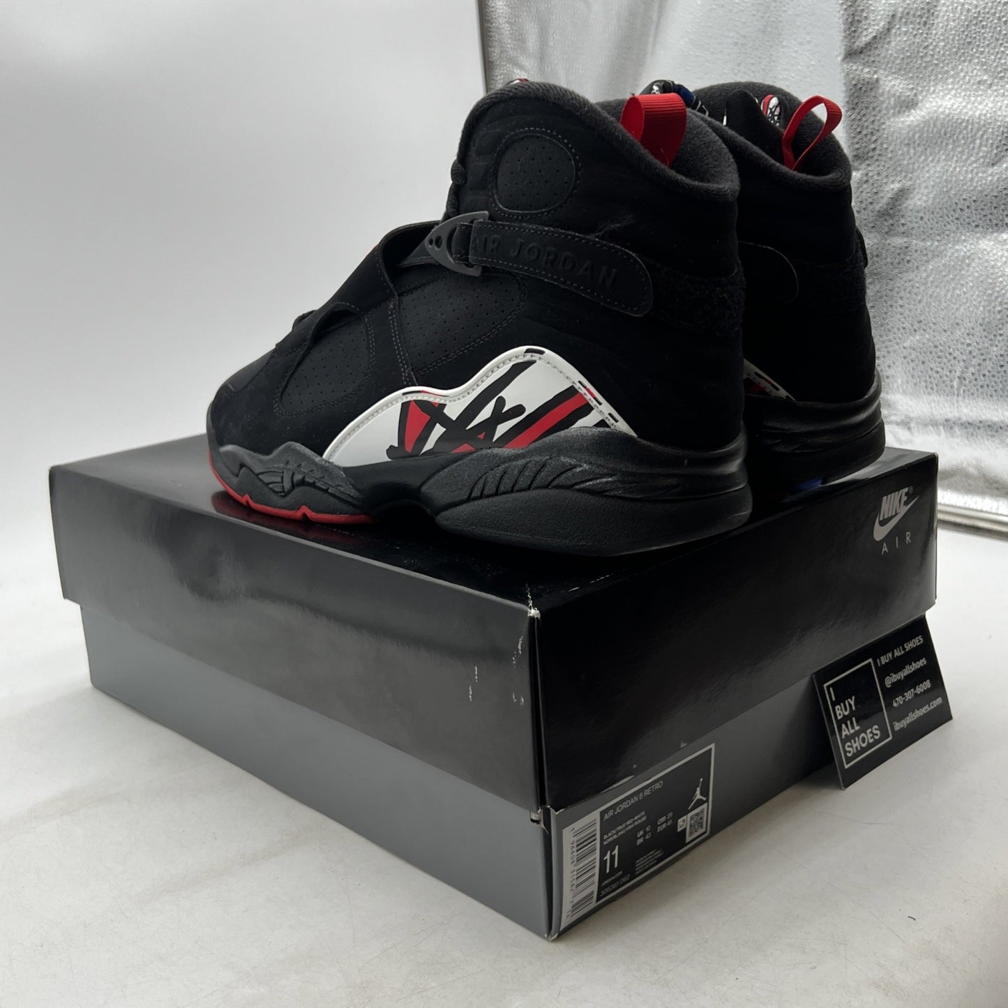 Size 11 - Air Jordan 8 Retro Mid Playoff (305381-062)
