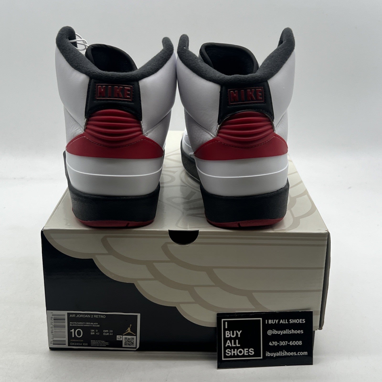 Size 10 - Air Jordan 2 Retro Mid Chicago (DX2454-106)