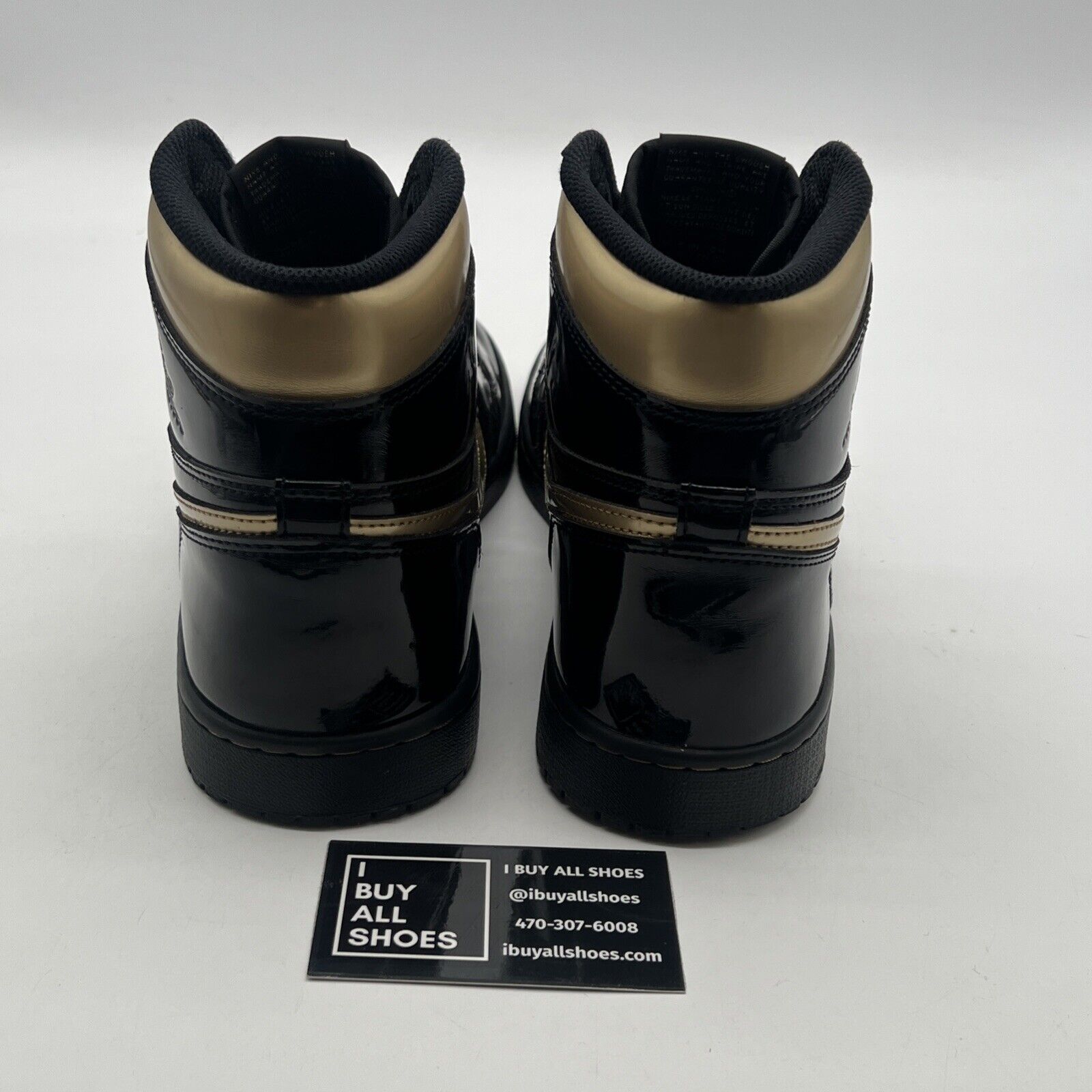 Size 11.5 - Air Jordan 1 Black 2020 (555088-032)